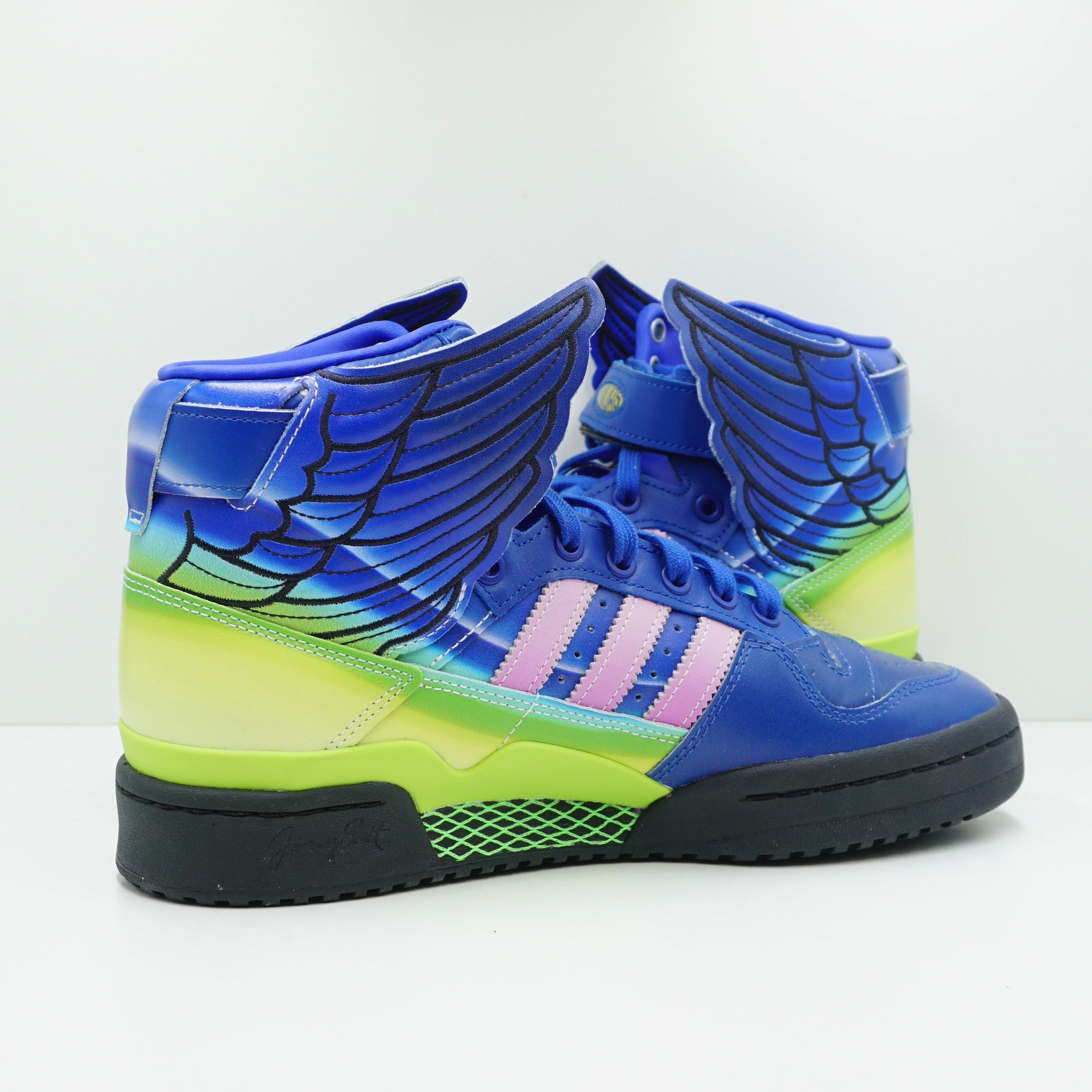 Adidas Forum Motorsport Wings 4.0 Jeremy Scott Blue Gradient