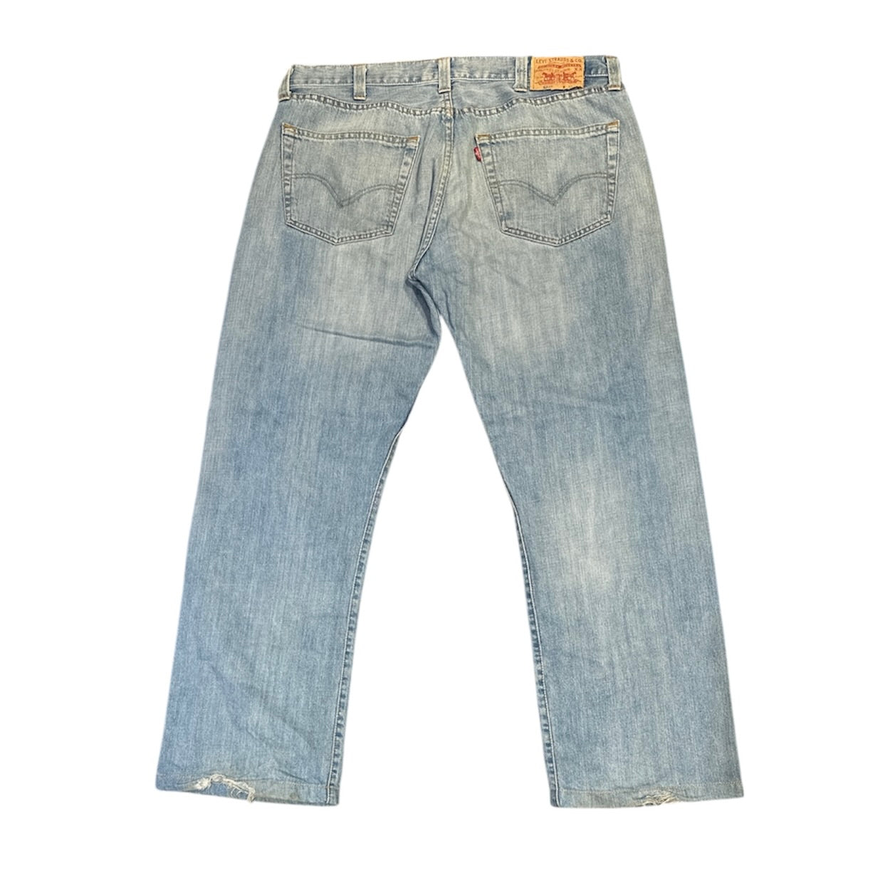 Levis 501 Light Blue Washed Jeans