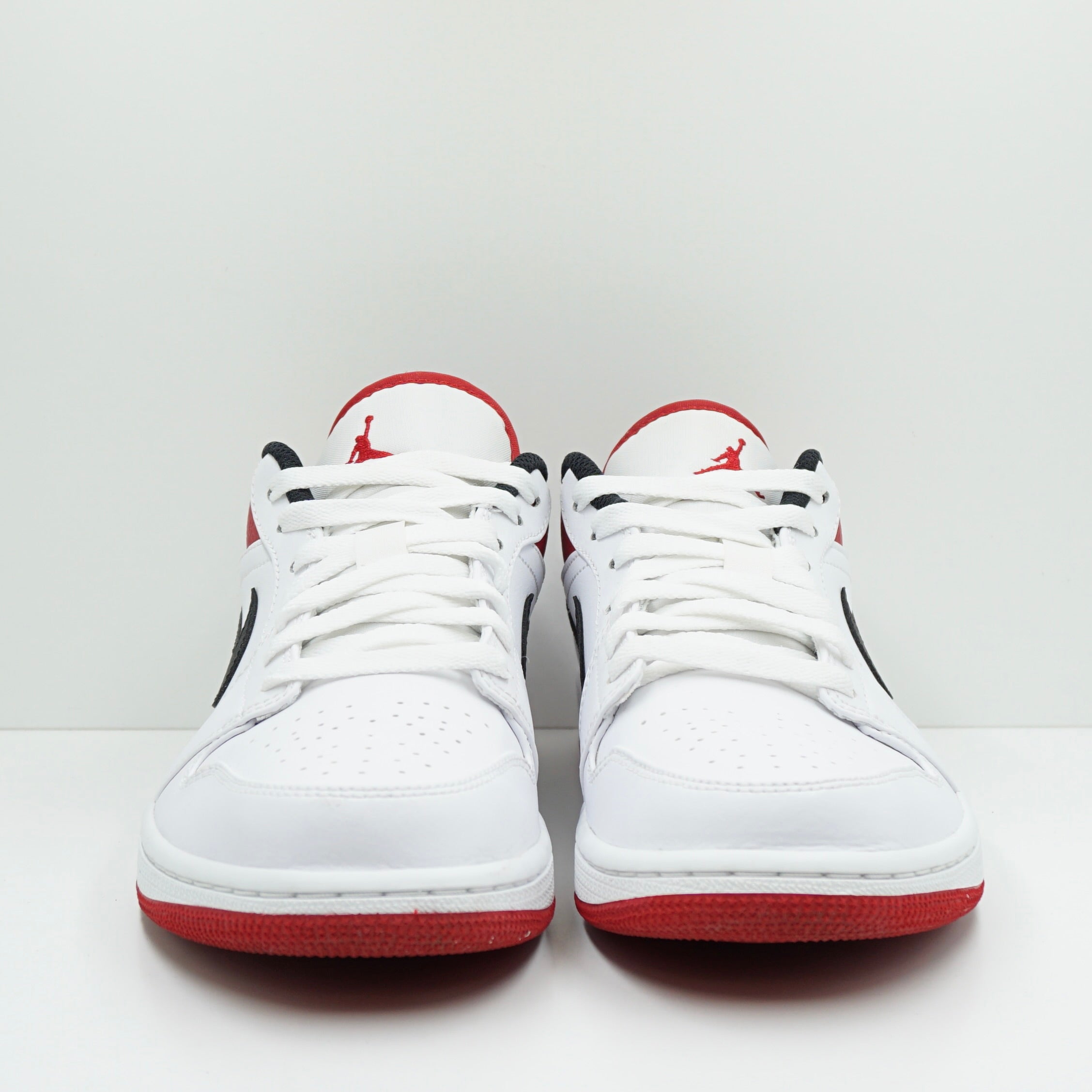 Jordan 1 Low White University Red Black