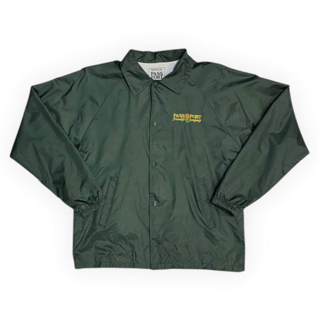 Pass~Port Green Companion Coach Jacket