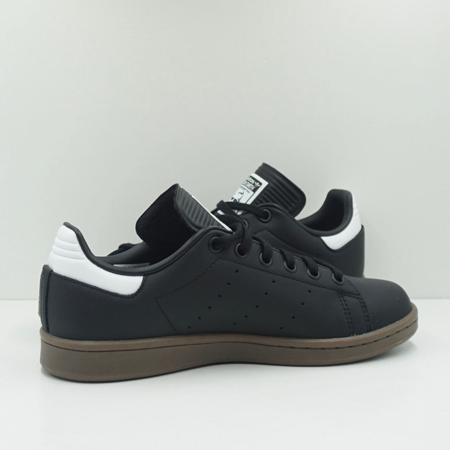 Adidas Stan Smith Black Cloud White Gum (GS)