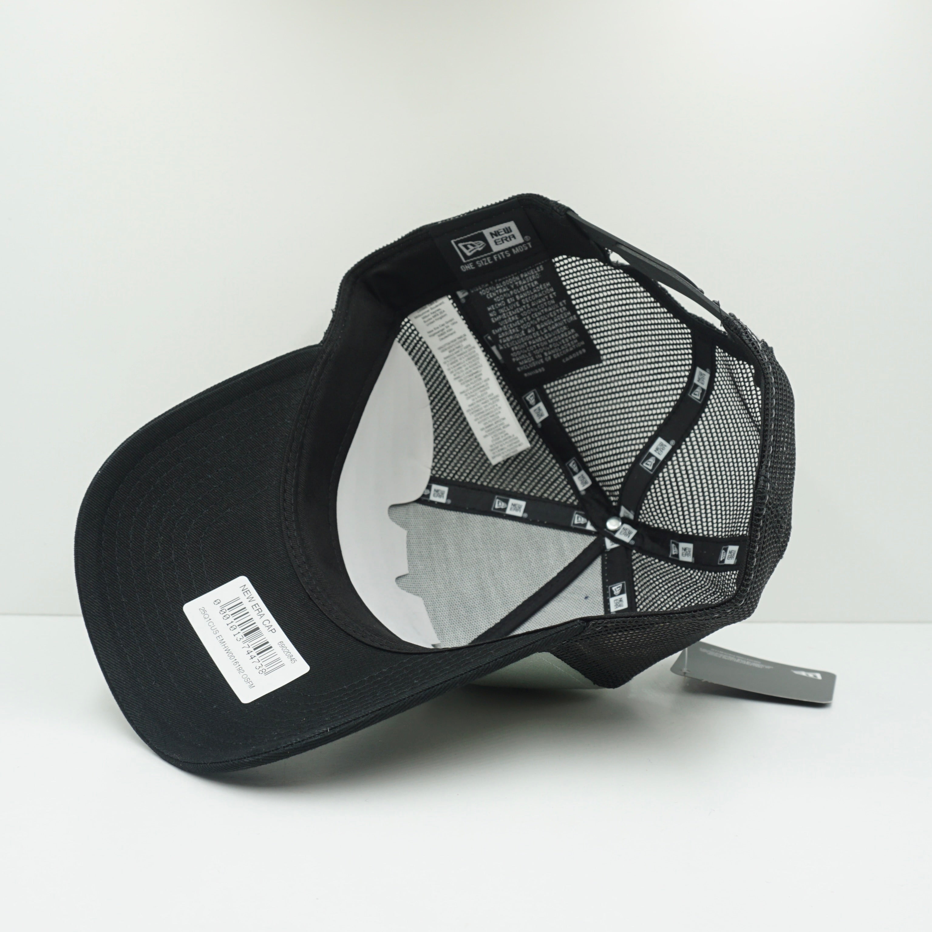 New Era Haas Green Black Trucker Snapback Cap