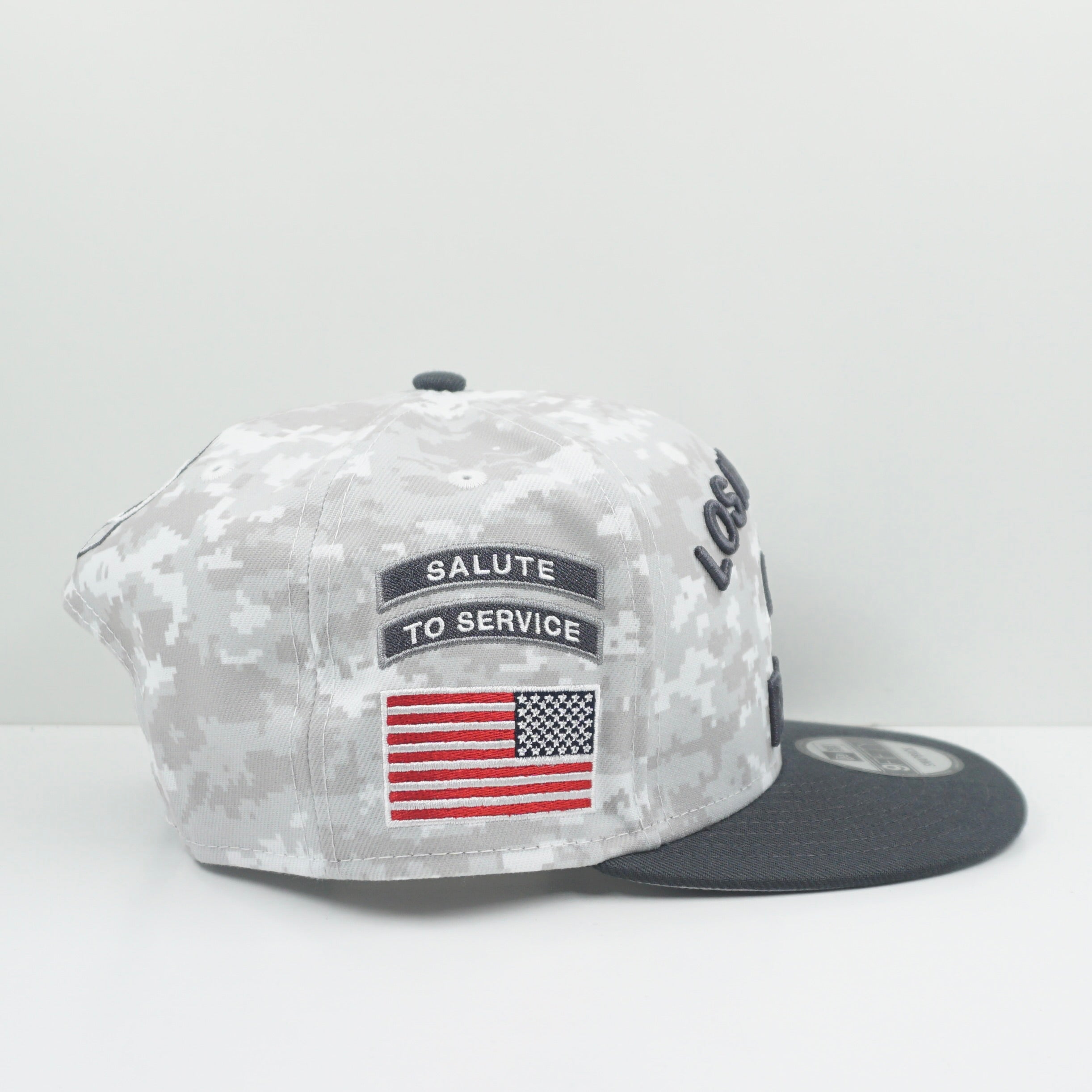 New Era Los Angeles Rams Digita Grey Camo Snapback Cap