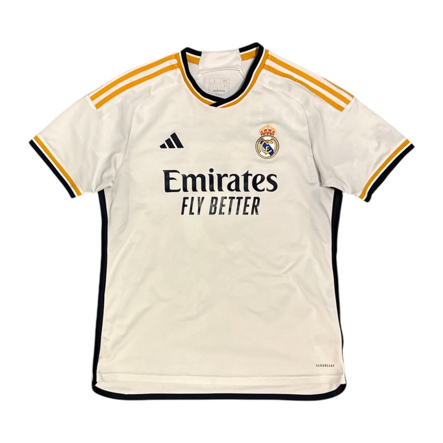 Adidas Real Madrid Jude Bellingham #5 2023/2024 Home Football Jersey