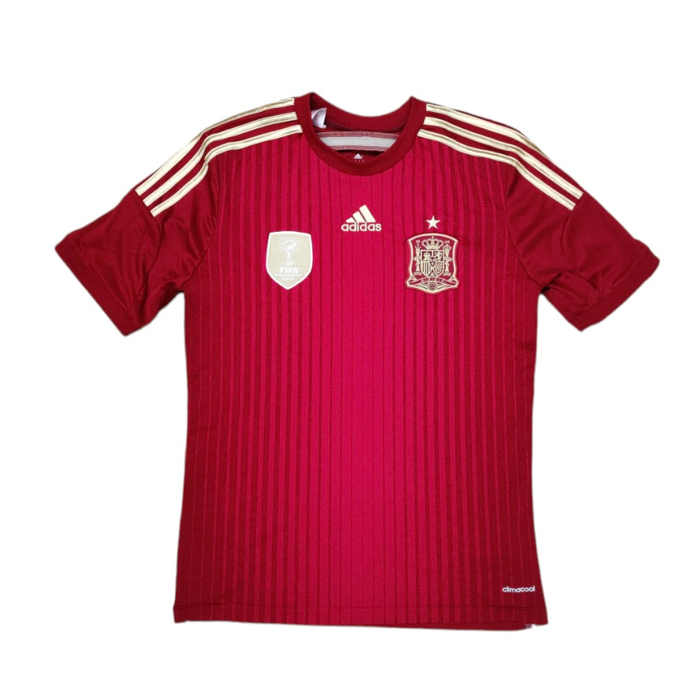 Adidas Spain 2014 Home Football Jersey (Youth)