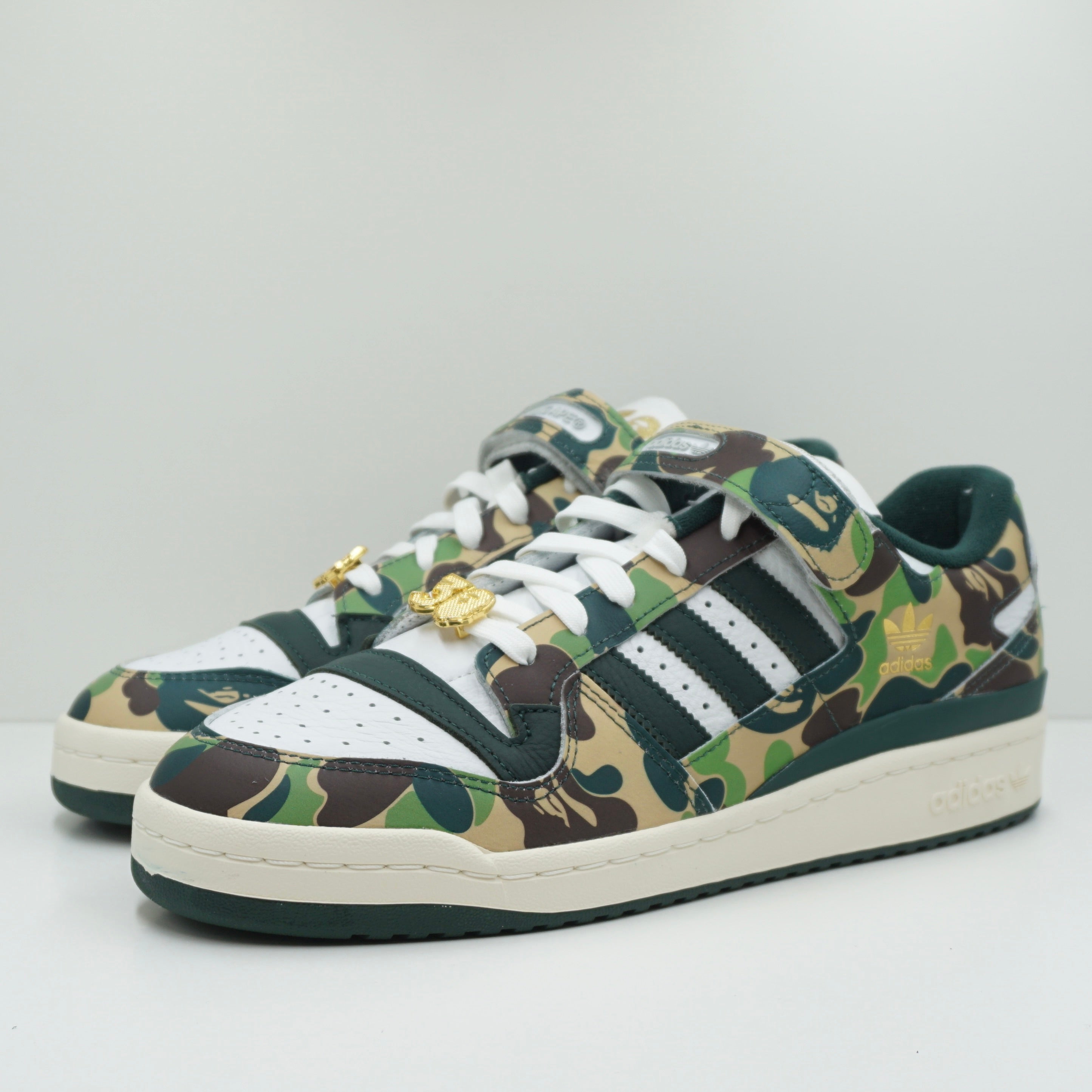 Adidas Forum 84 Low Bape 30th Anniversary Green Camo