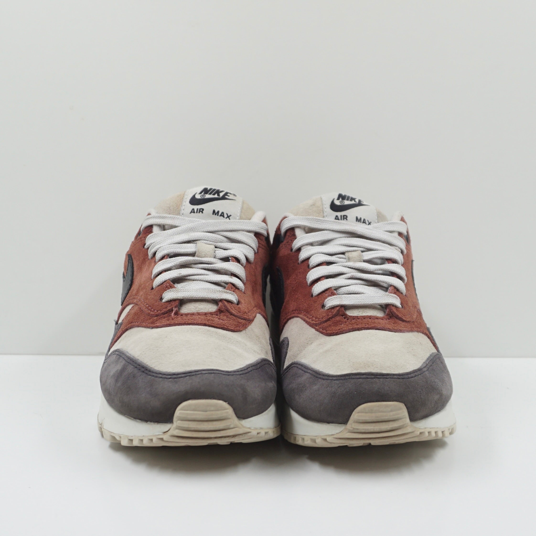 Nike Air Max 90/1 Red Sepia Oil Grey (W)