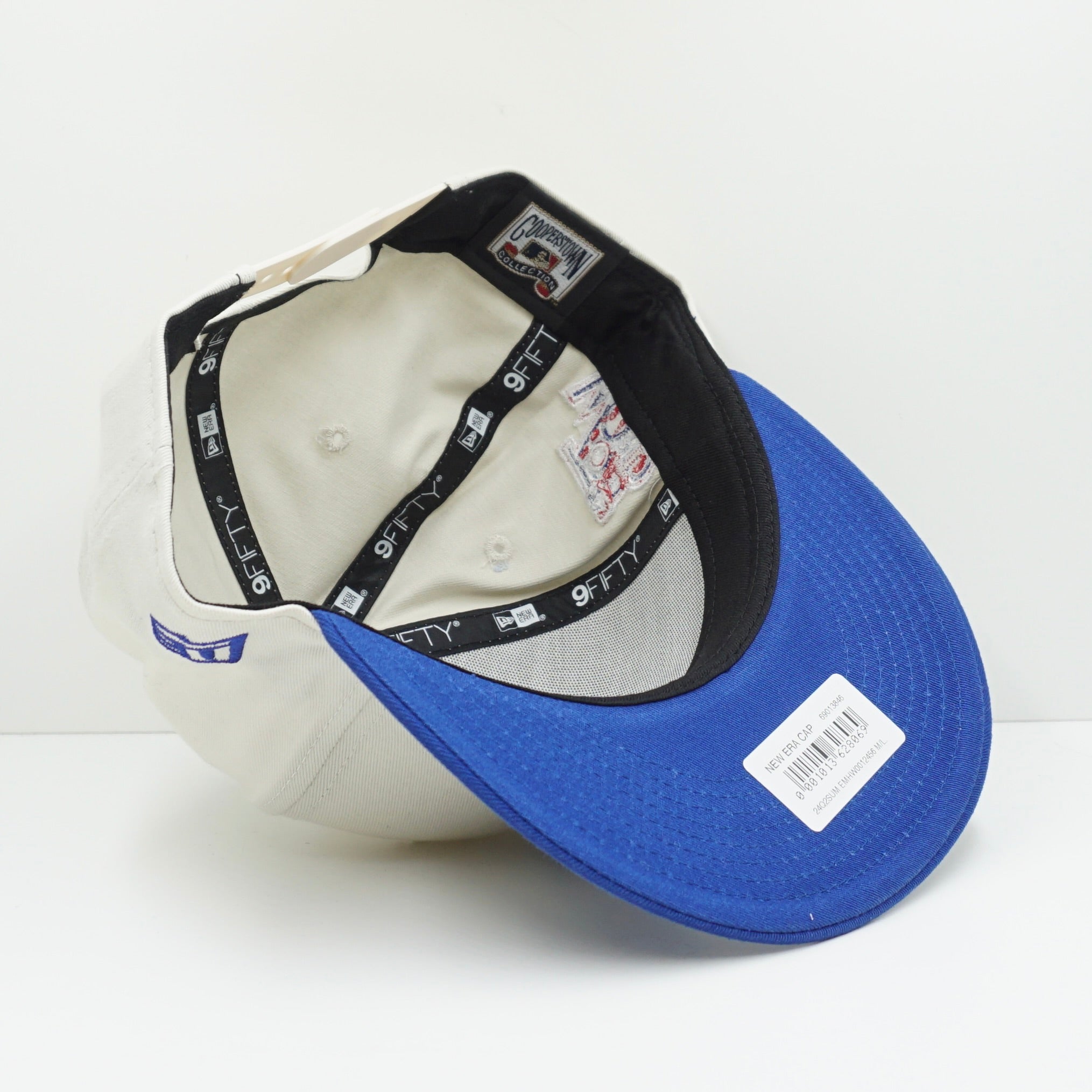 New Era New York Yankees Cream Blue Snapback Cap