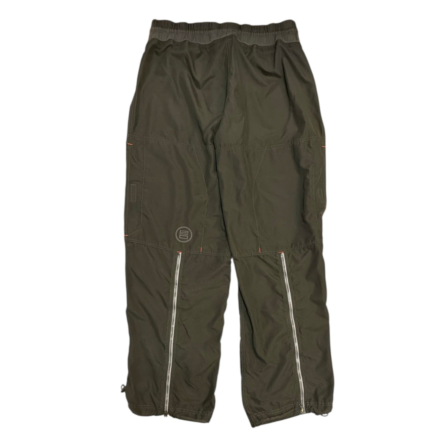 Nike Running Utility Leg Zipper Olive Gray Track Pants