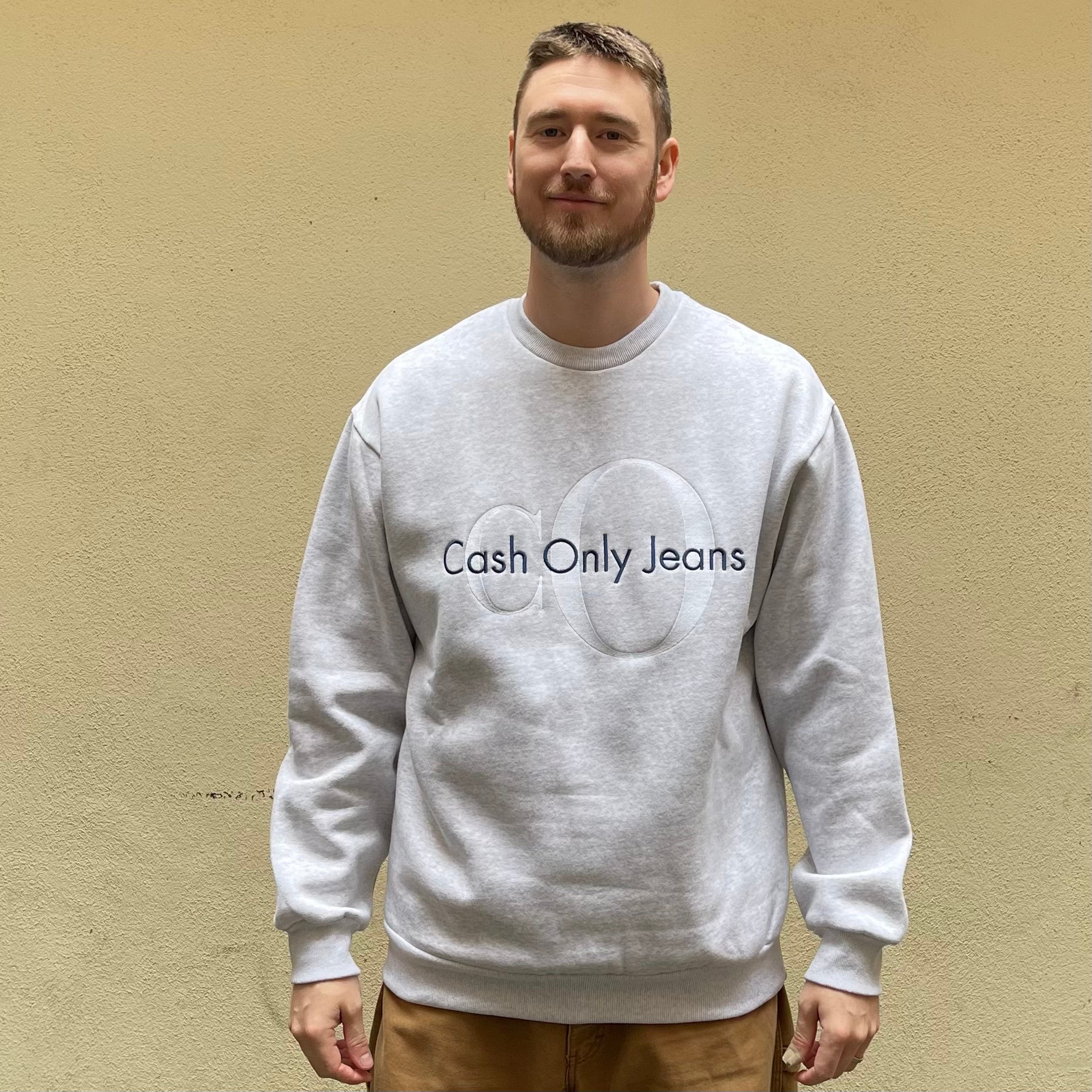 Cash Only Jeans Grey Crewneck