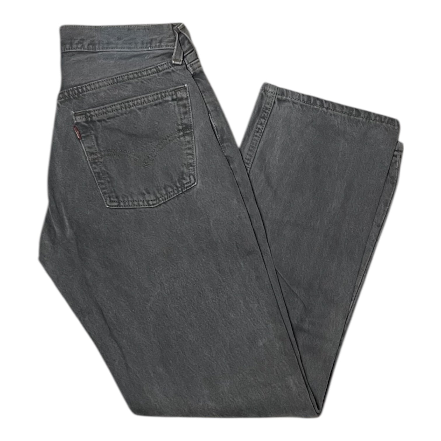 Vintage Levis Dark Grey Student 501 Jeans