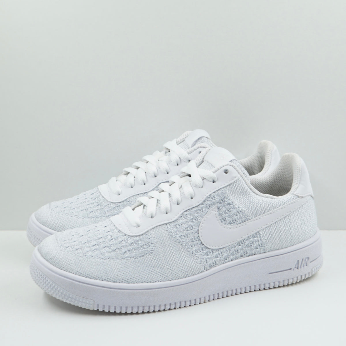 Nike Air Force 1 Flyknit 2 White Pure Platinum
