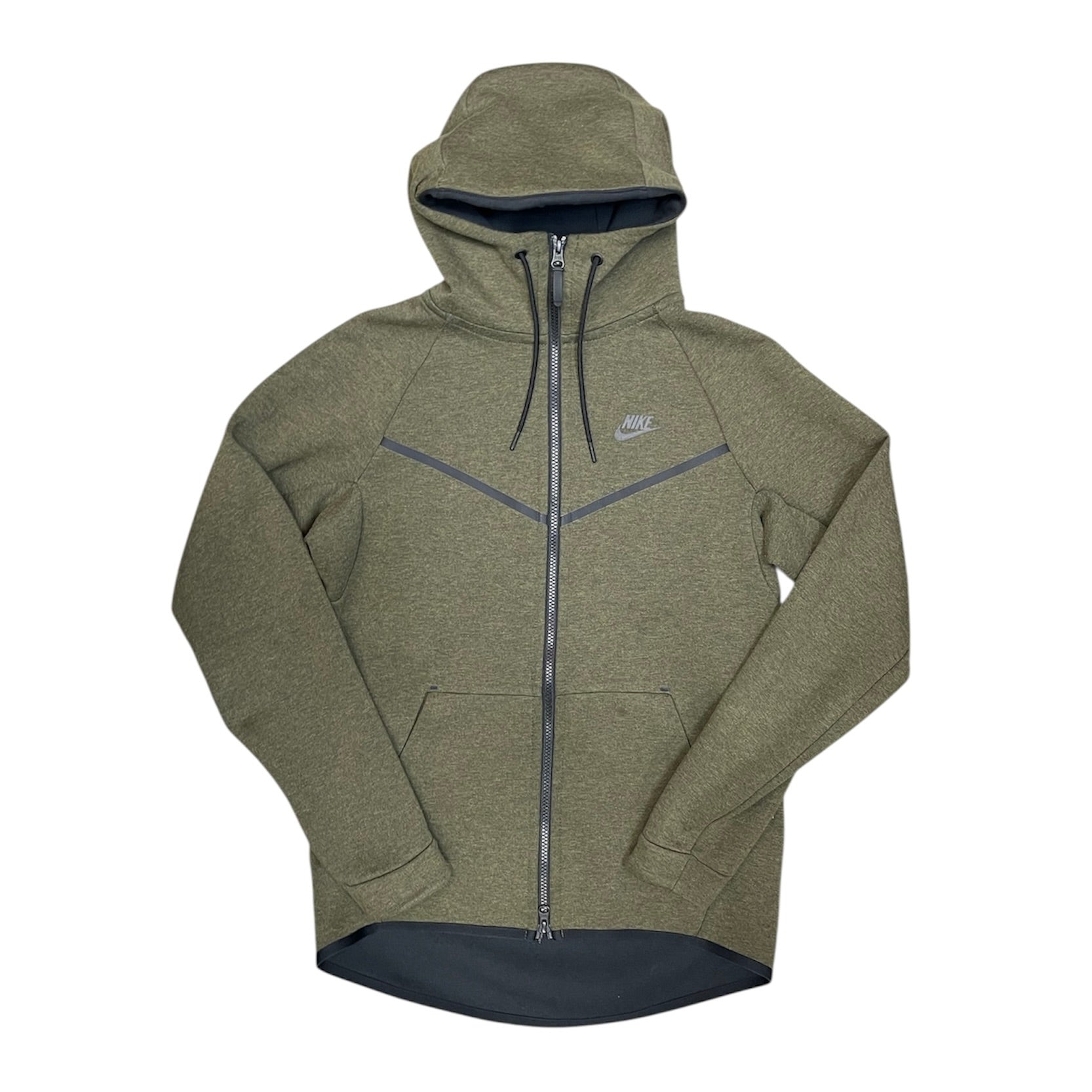 Nike Nike Tech Fleece Olive Full Zip Windrunner Hoodie