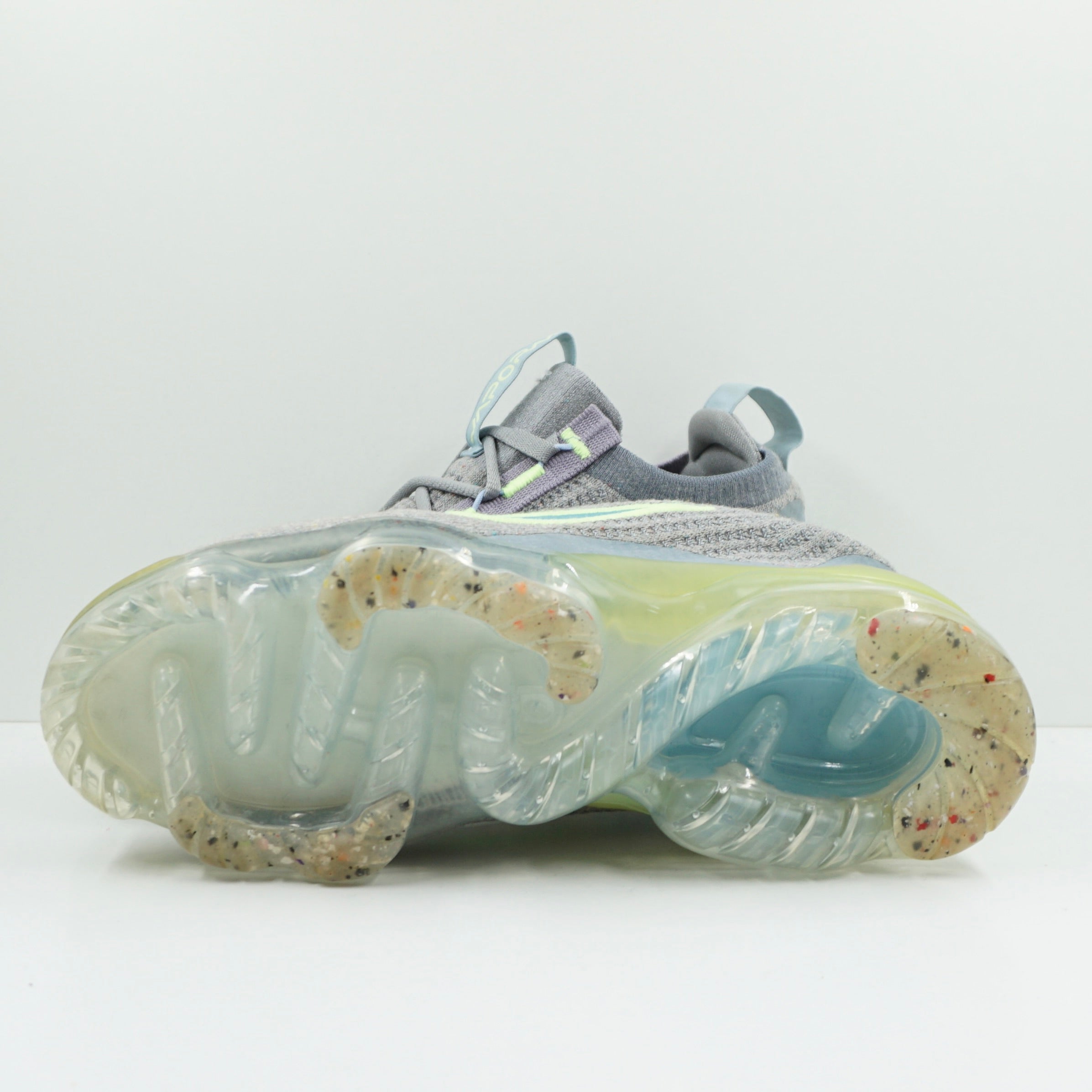 Nike Air VaporMax 2021 Particle Grey Liquid Lime (GS)