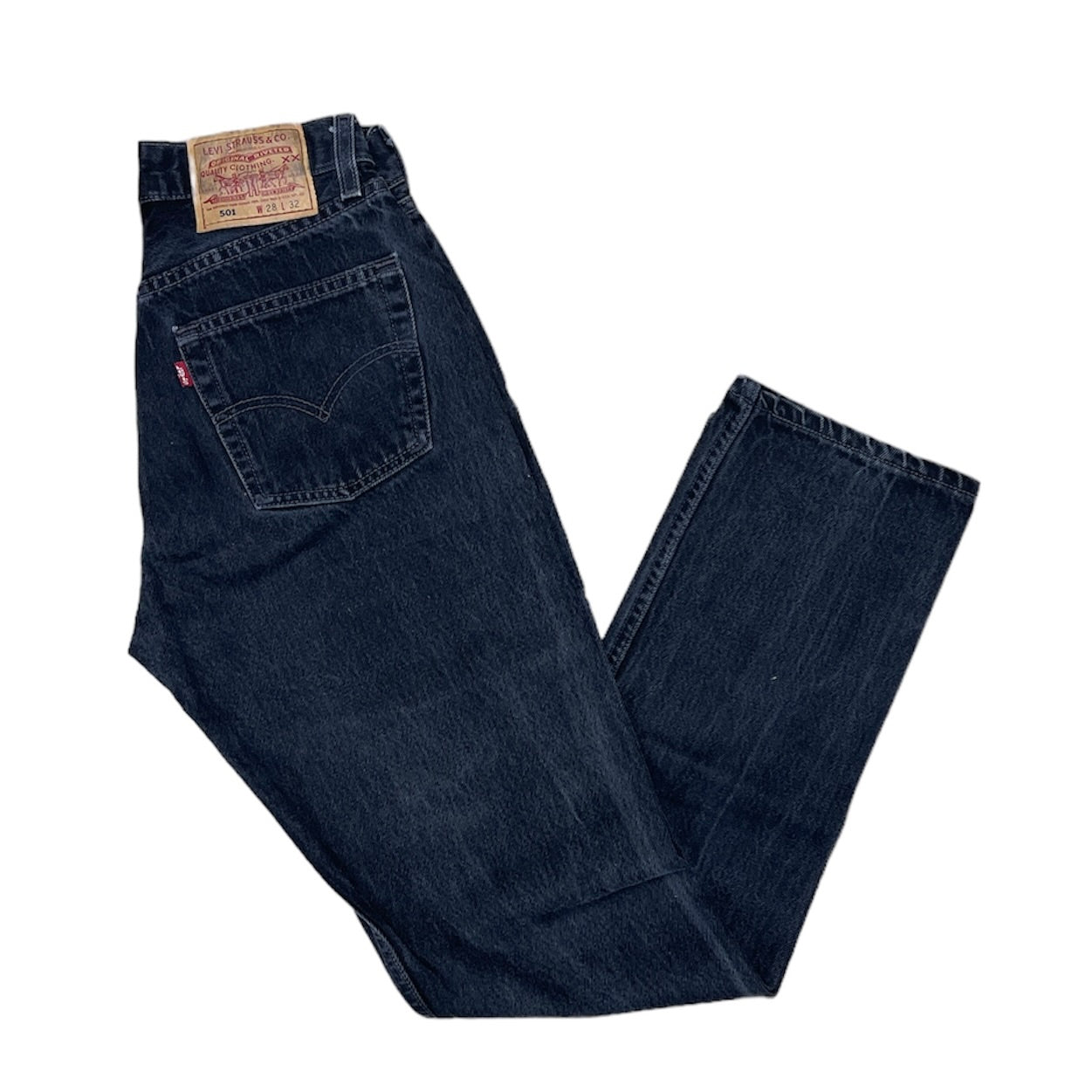 Vintage Levis 501 Vintage Black Jeans (W28/L32)