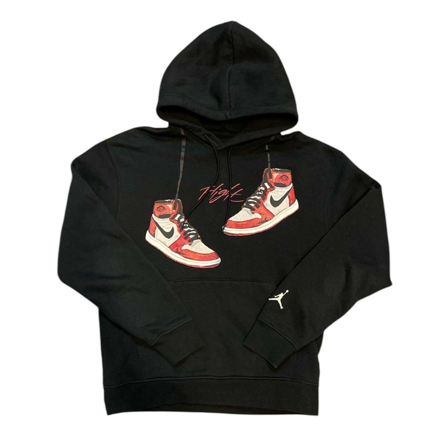 Jordan Flight Chicago Lost And Found Black Hoodie