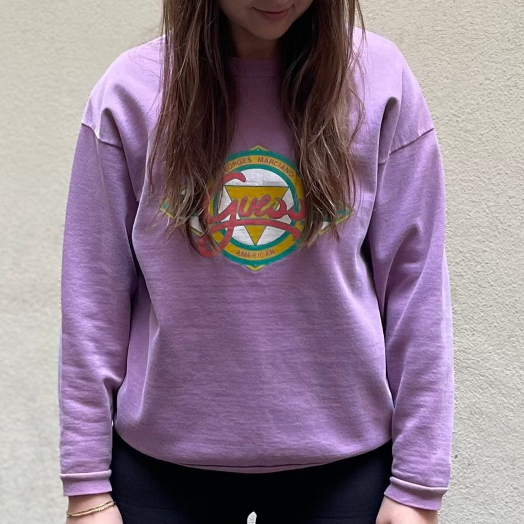 Vintage Guess By Georges Marciano Made In USA Crewneck