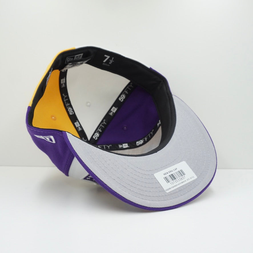 New Era Minnesota Vikings Purple Yellow Fitted Cap