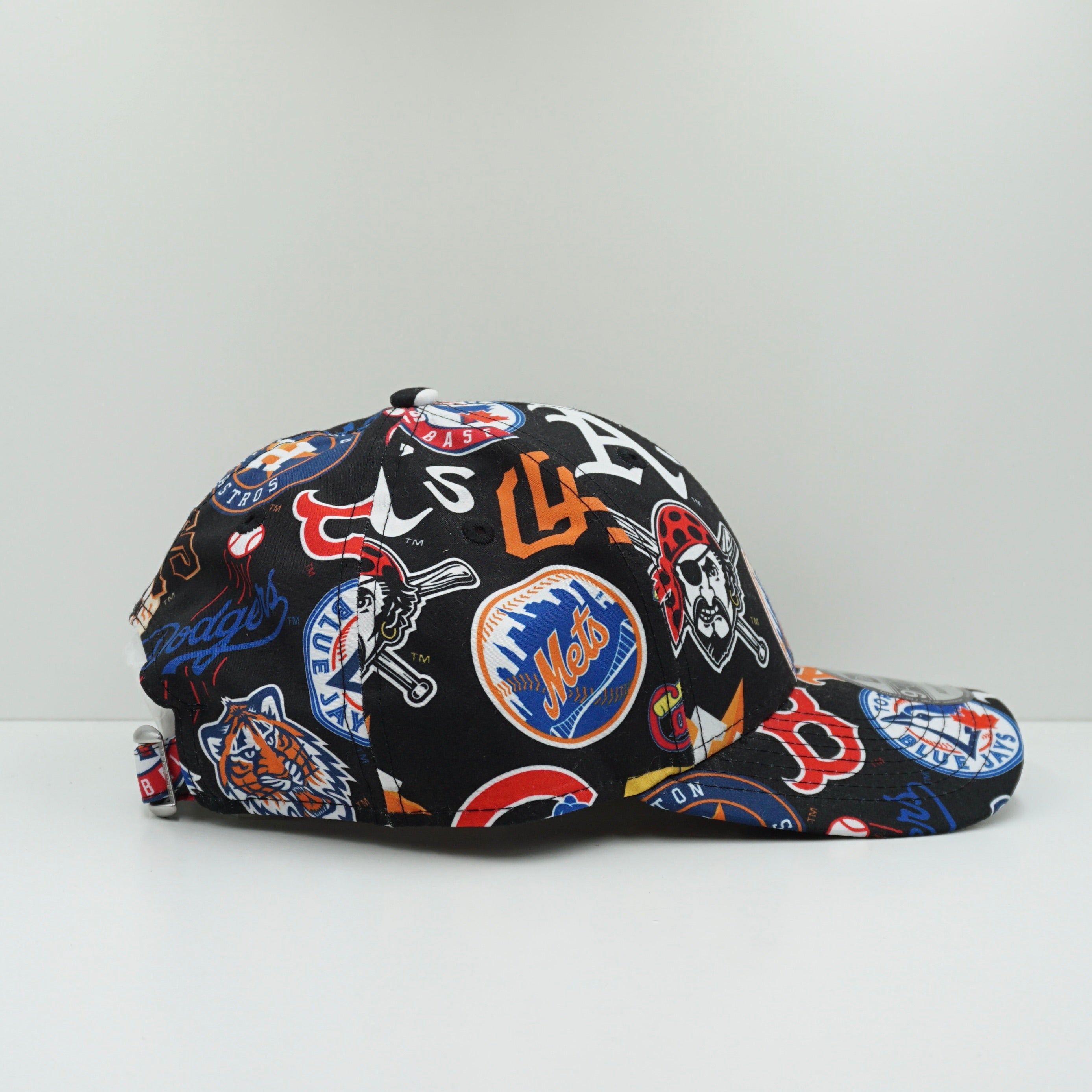 New Era 9forty MLB All Over Logo Adjustable Cap
