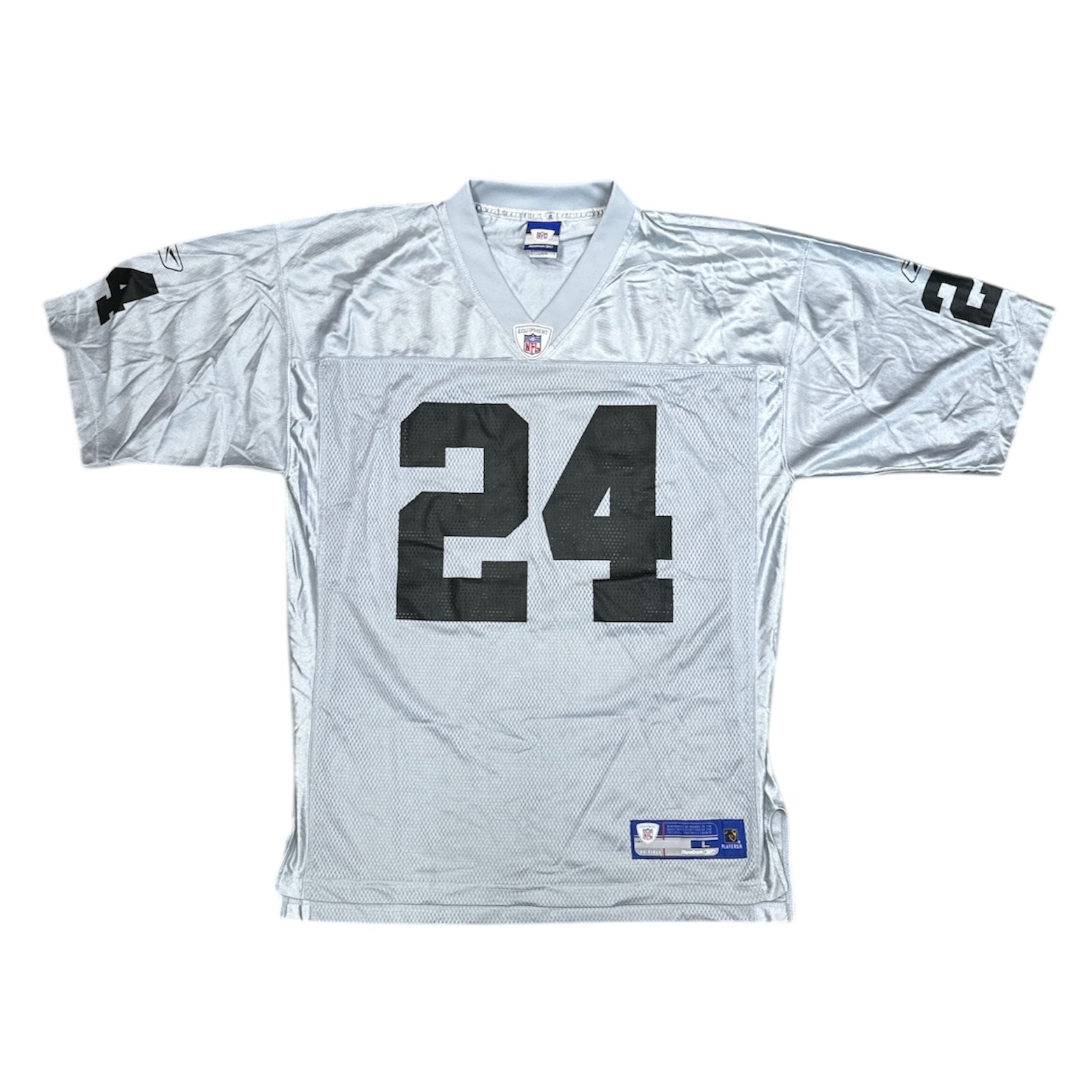 Reebok Oakland Raiders C.Woodson #24 NFL Jersey