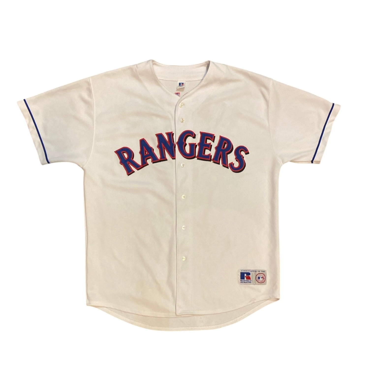 Russell Athletic Texas Rangers Rodriguez #3 Baseball Jersey