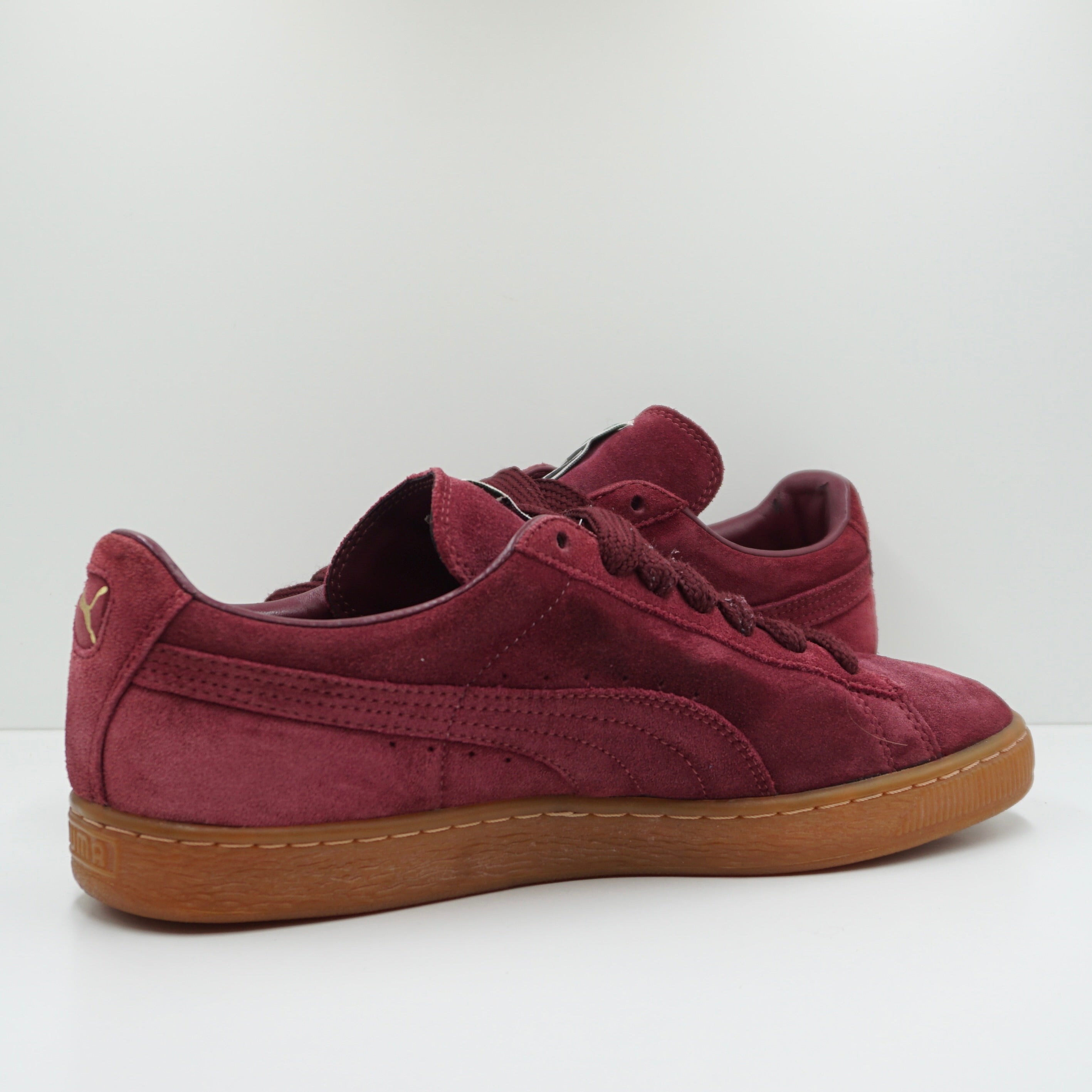 Puma bordeaux suede on sale