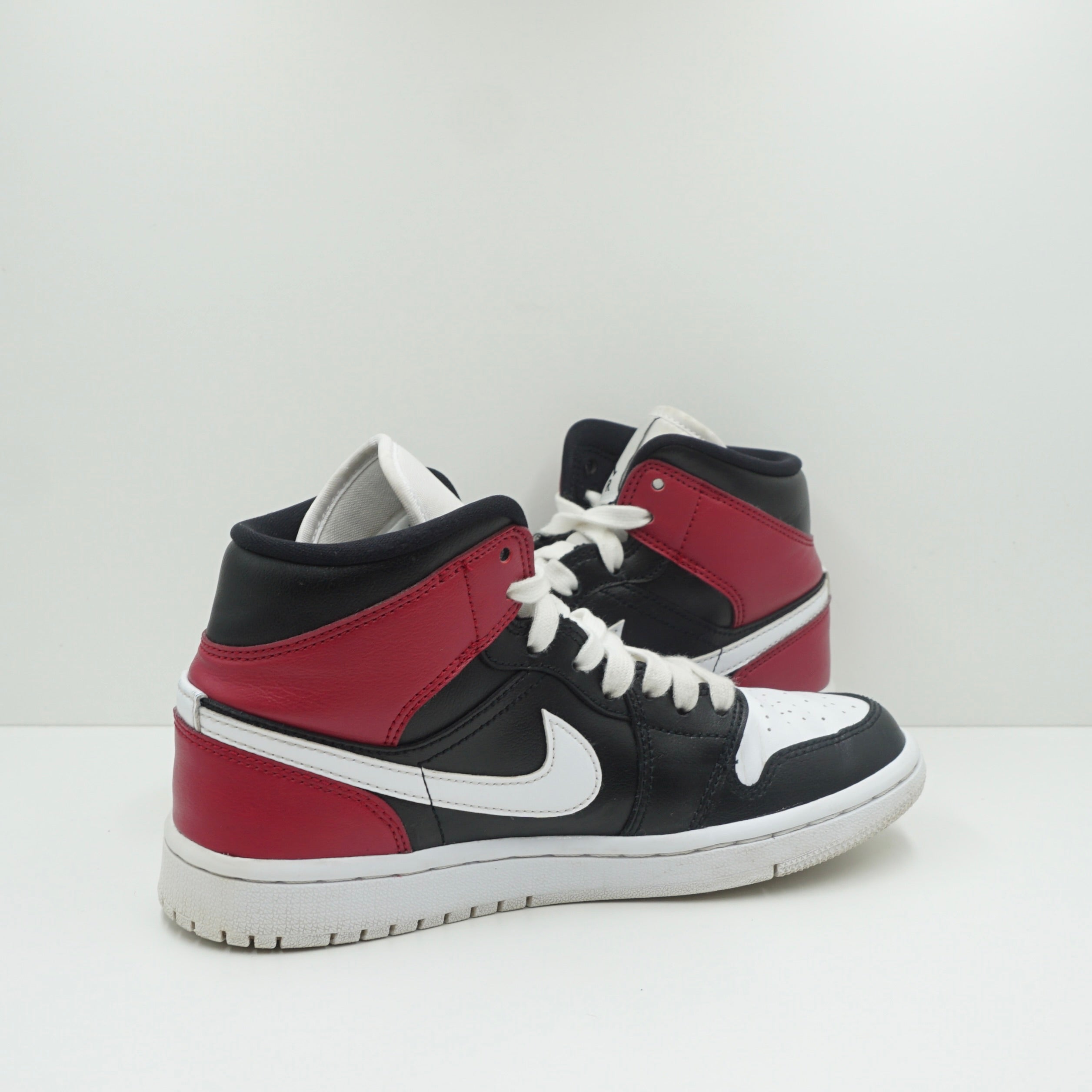 Jordan 1 Mid Black Noble Red (W)