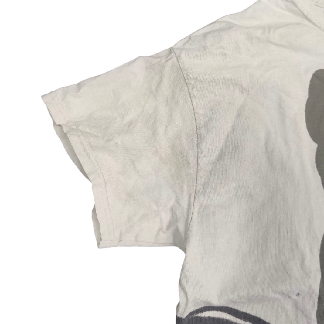 Travis Scott Cactus Jack Kaws For Fragment Aged Yellow Tshirt