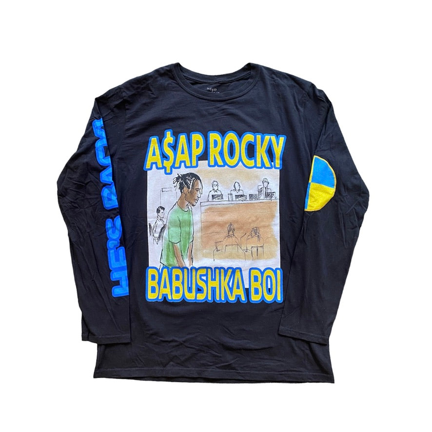 Asap Rocky Returns To Sweden Injured Generation Long Sleeve Tshirt