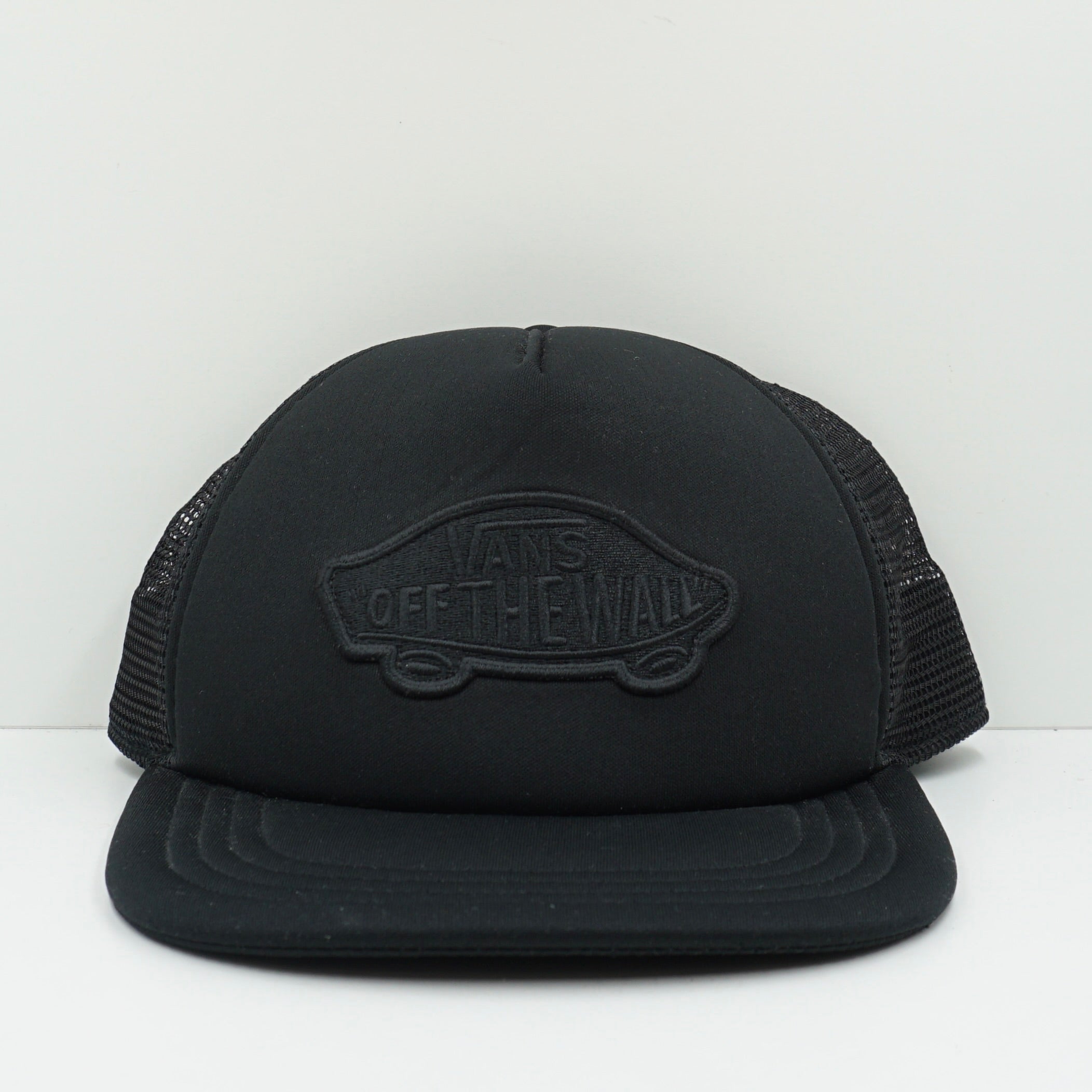 Vans Black Trucker Snapback Cap