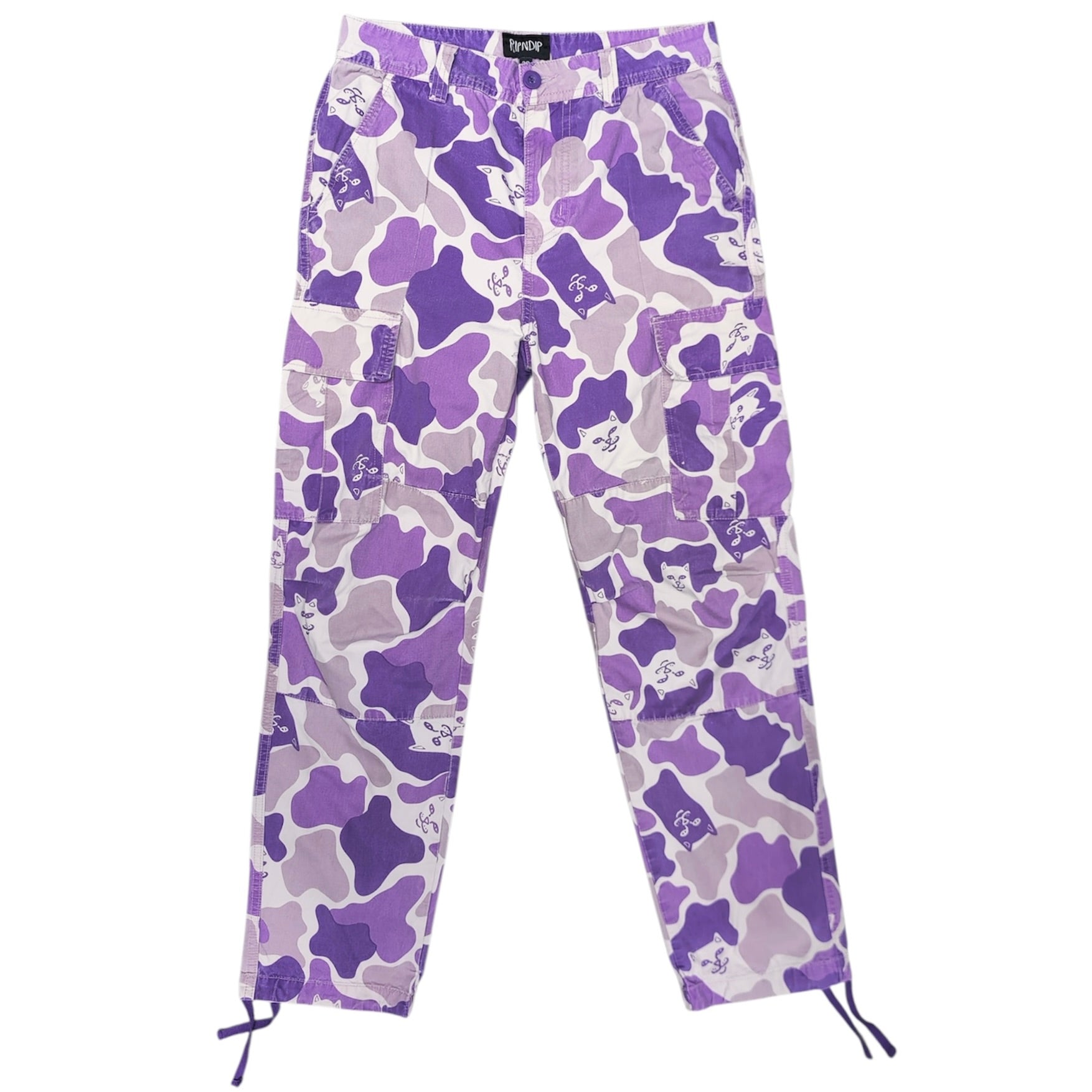 Rip n Dip Purple Camo Pants