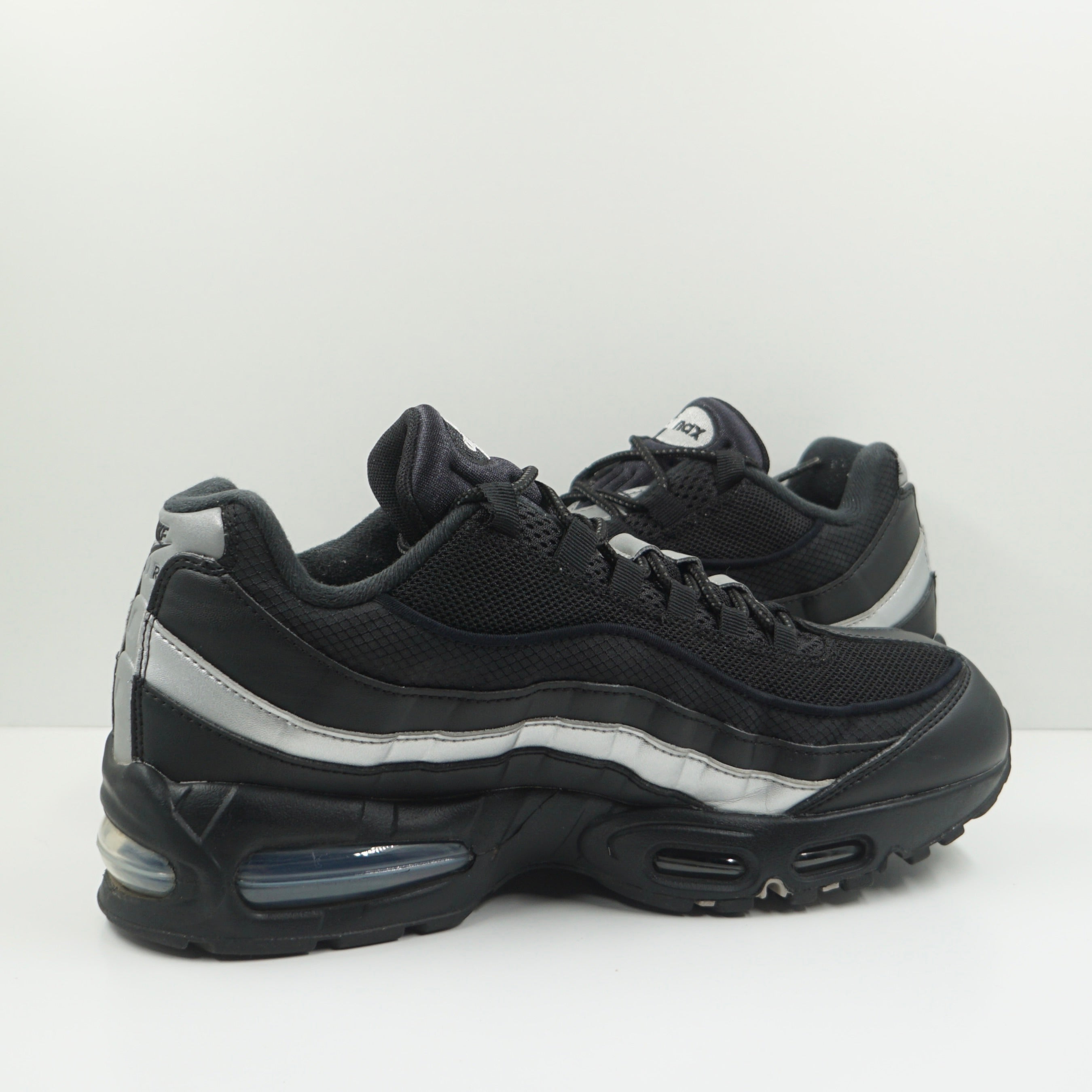 Nike Air Max 95 OG Big Bubble Black White Metallic Silver