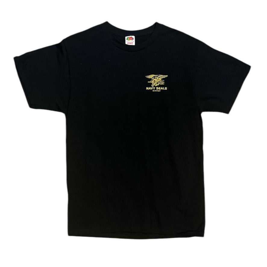 Fruit of the Loom Heavy Navy Seals Black Tshirt