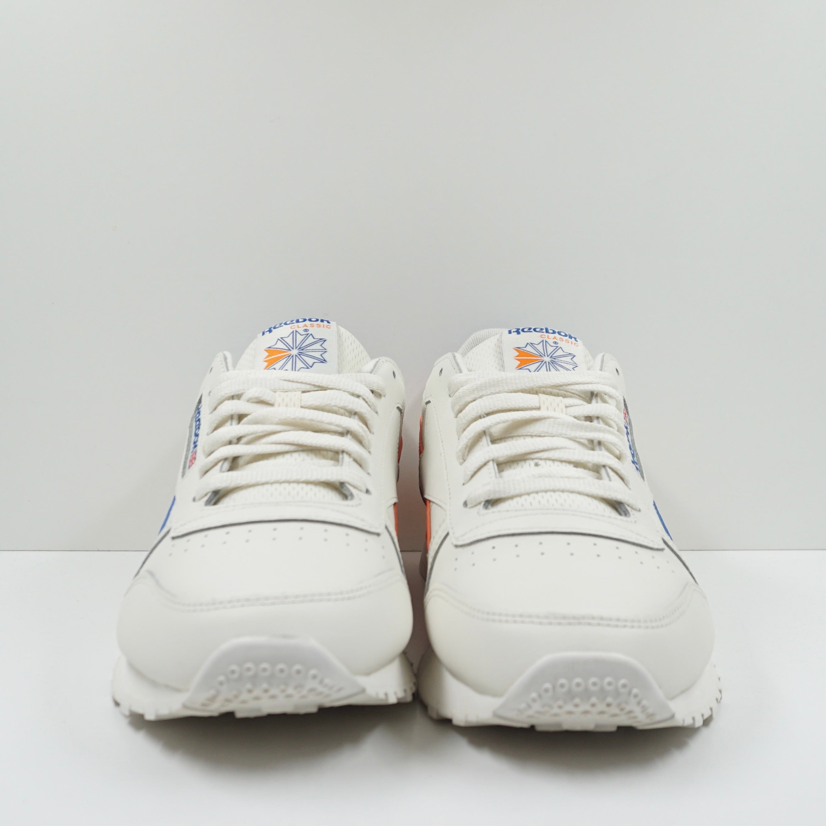 Reebok Classic Leather Sail Orange Blue