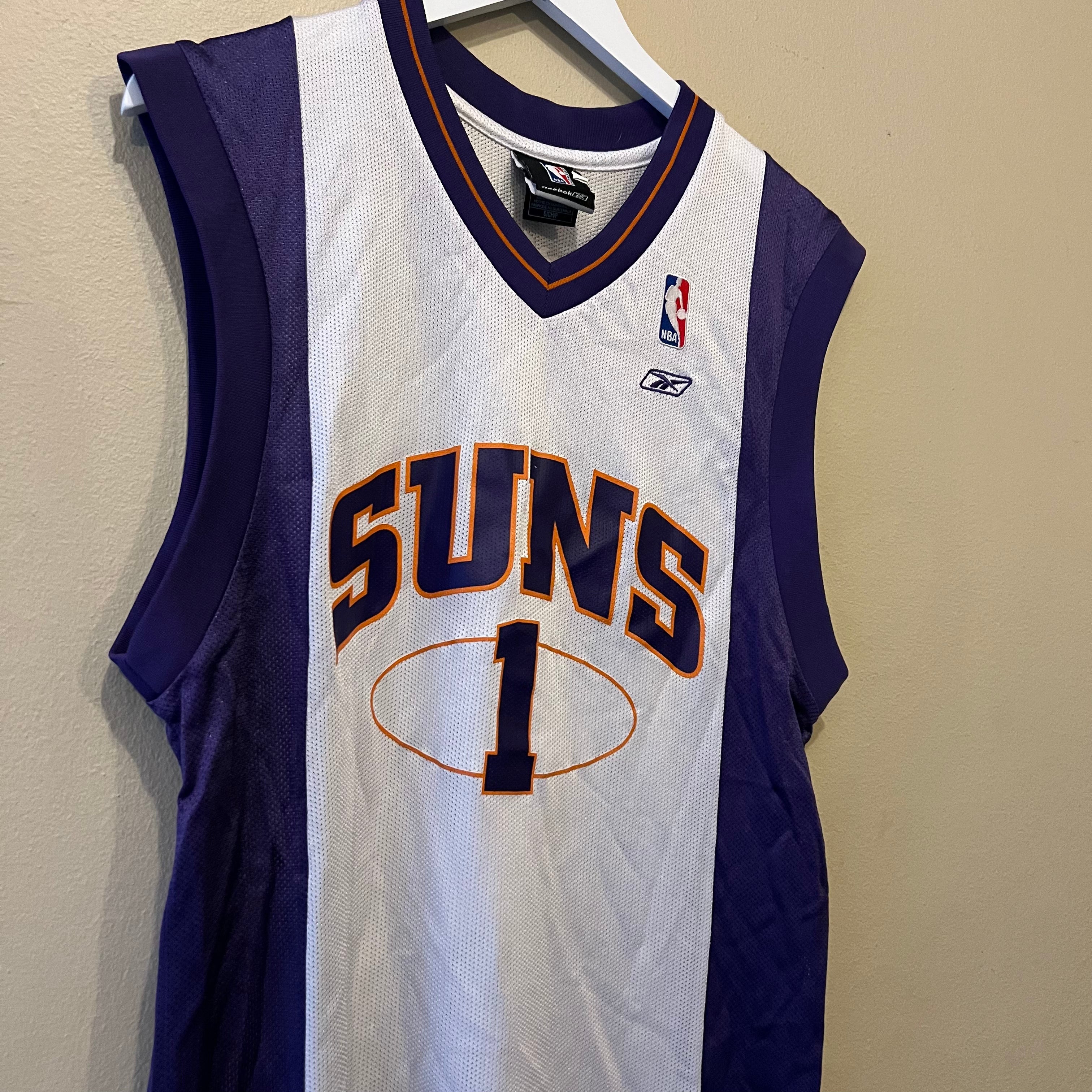 Reebok Phoenix Suns Stoudemire #1 Basketball Jersey