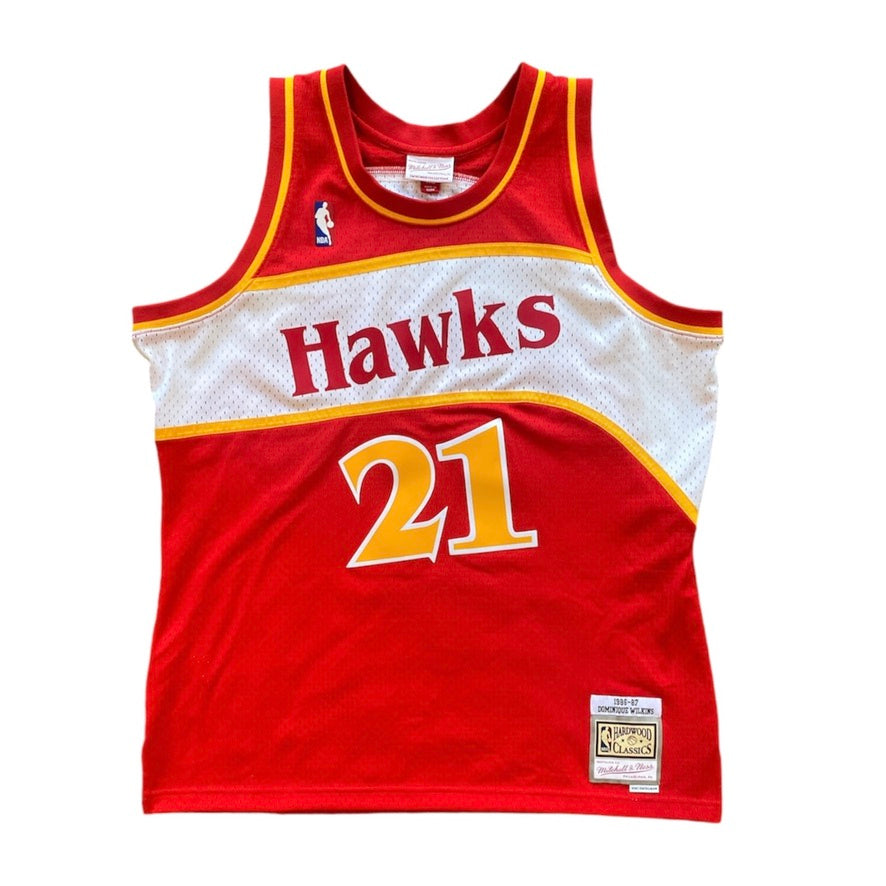Mitchell & Ness HWC NBA Atlanta Hawks Wilkins Jersey