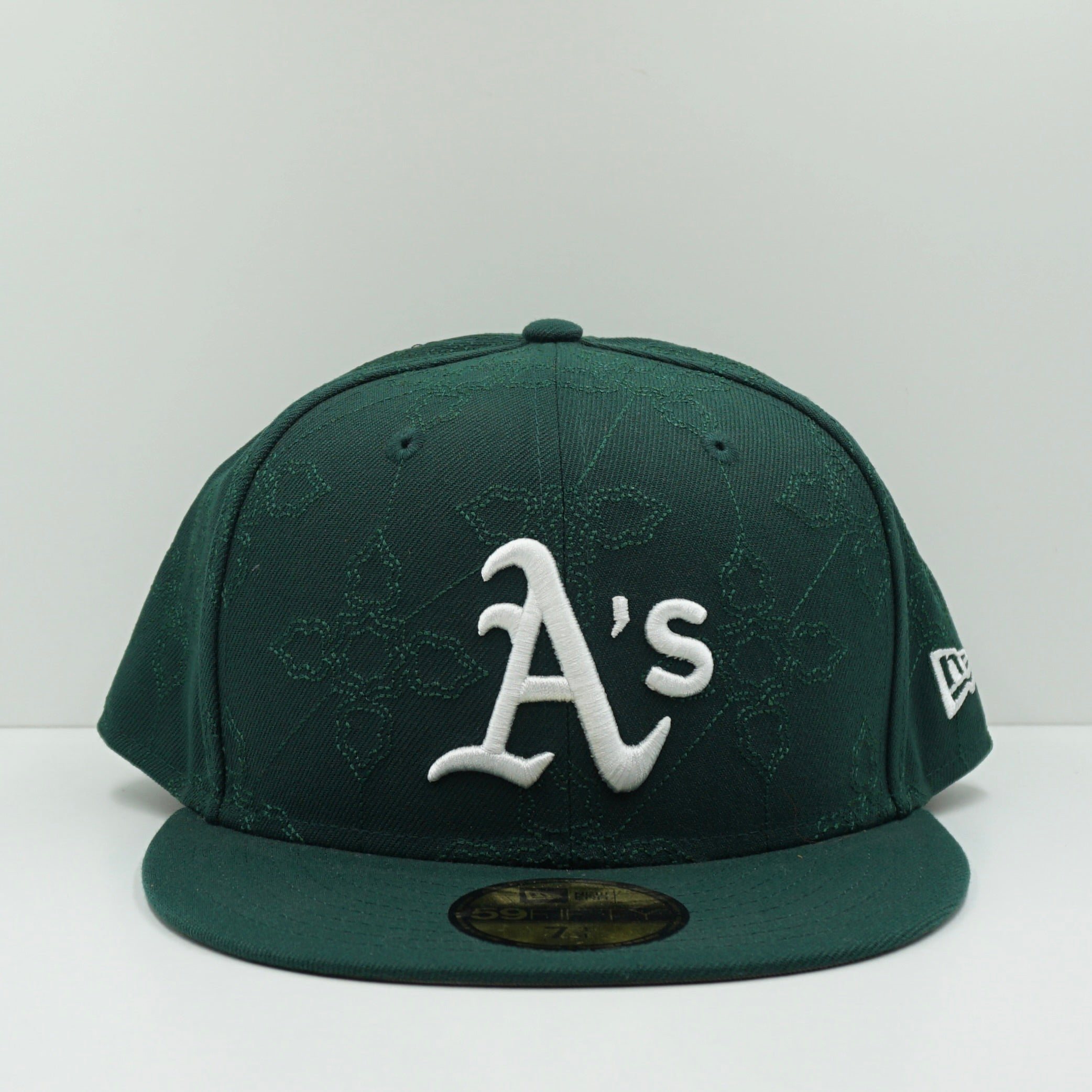 New Era Oakland A's Embroidered Green Fitted Cap