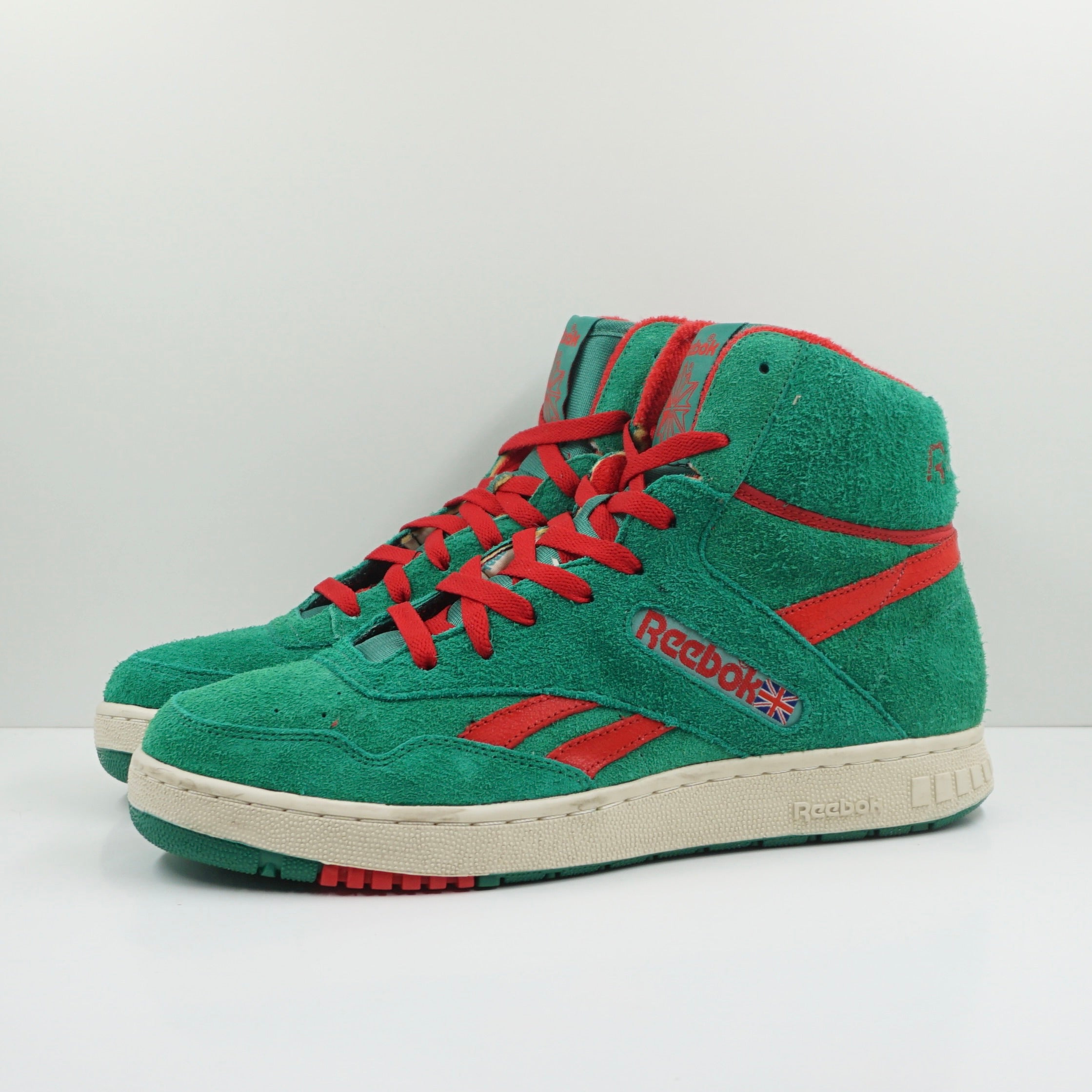 Reebok BB4000 Green Red Sample