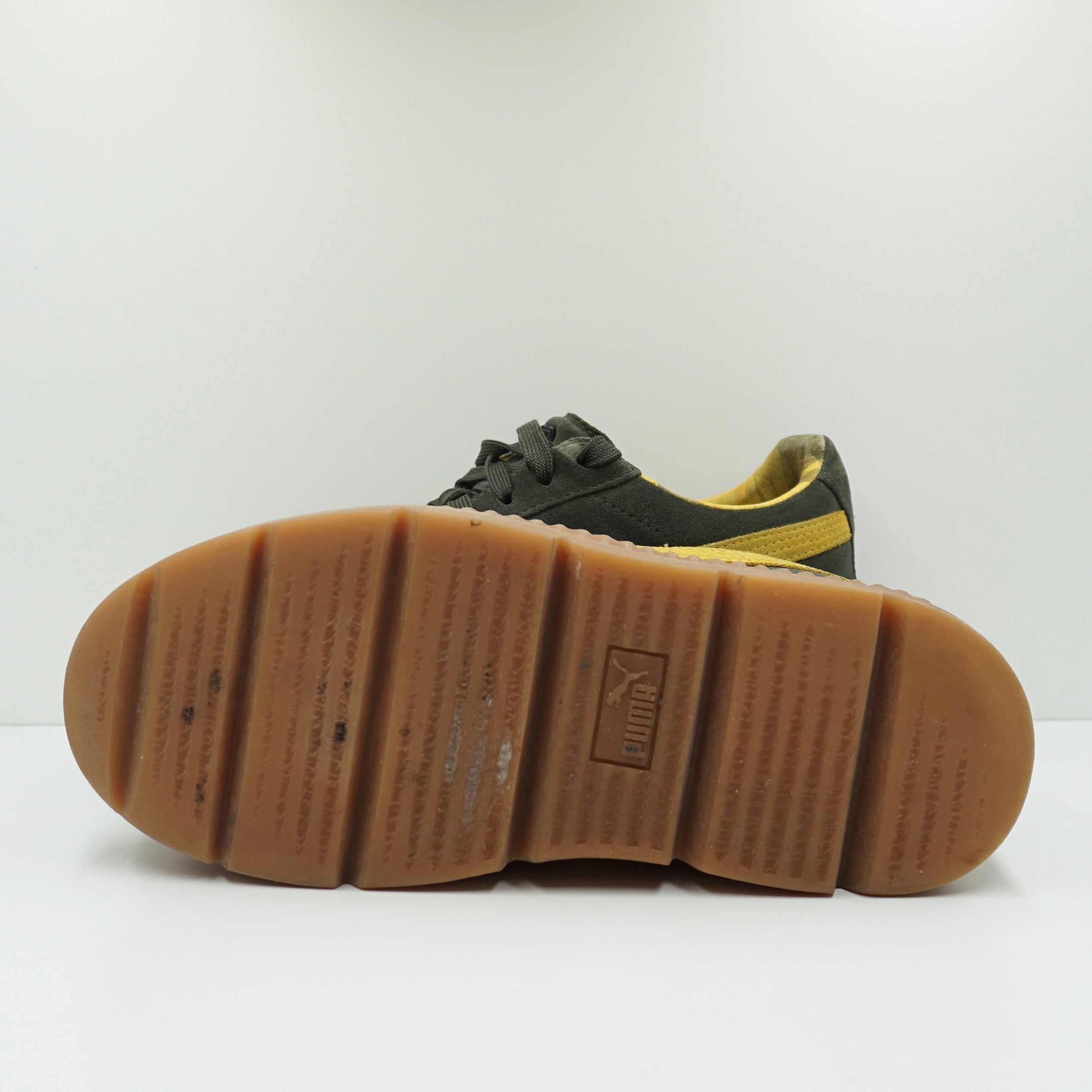 Puma Cleated Creeper Rihanna Fenty Suede Green (W)