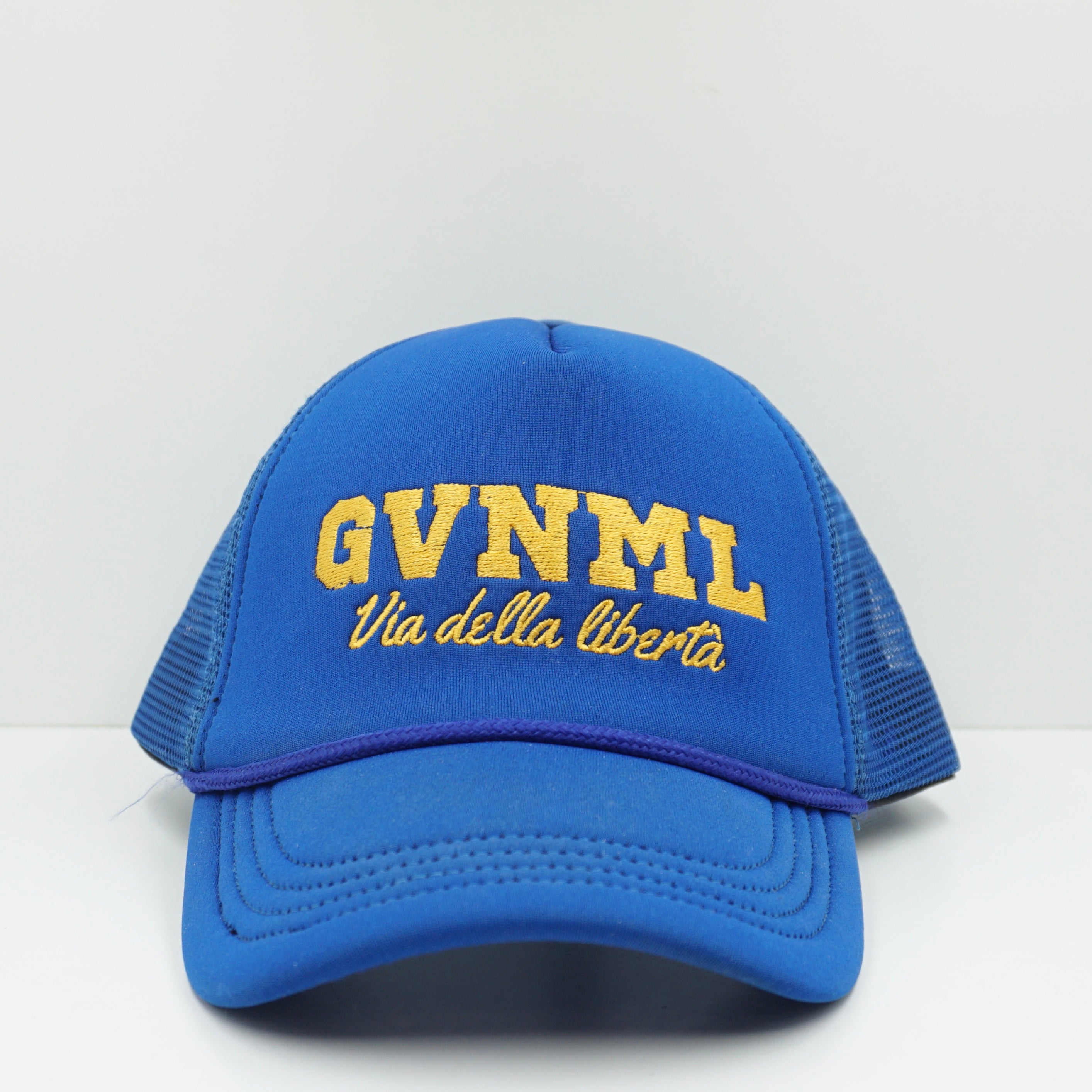 GVNML Blue Trucker Snapback