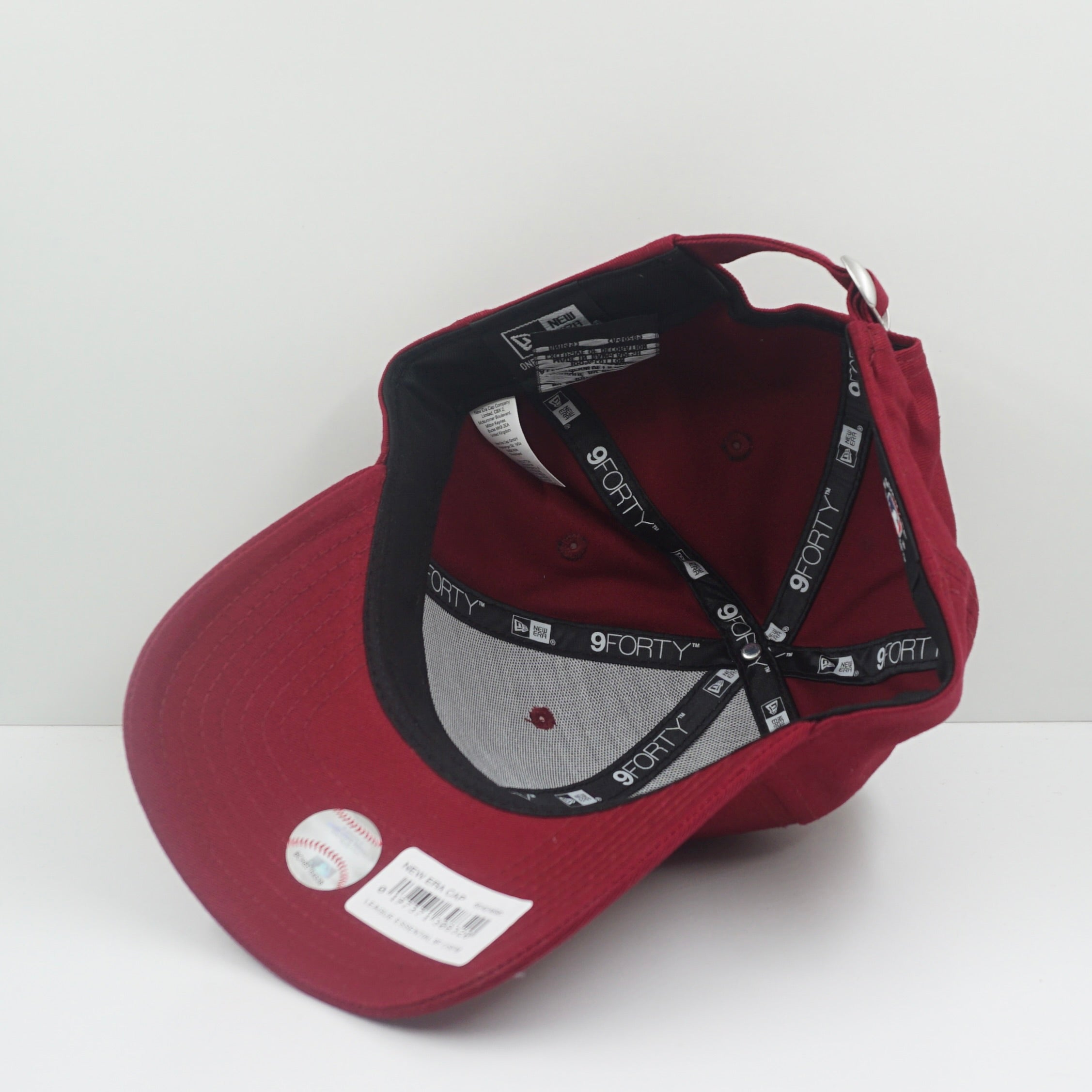 New Era New York Yankees Burgundy Navy Adjustable Cap