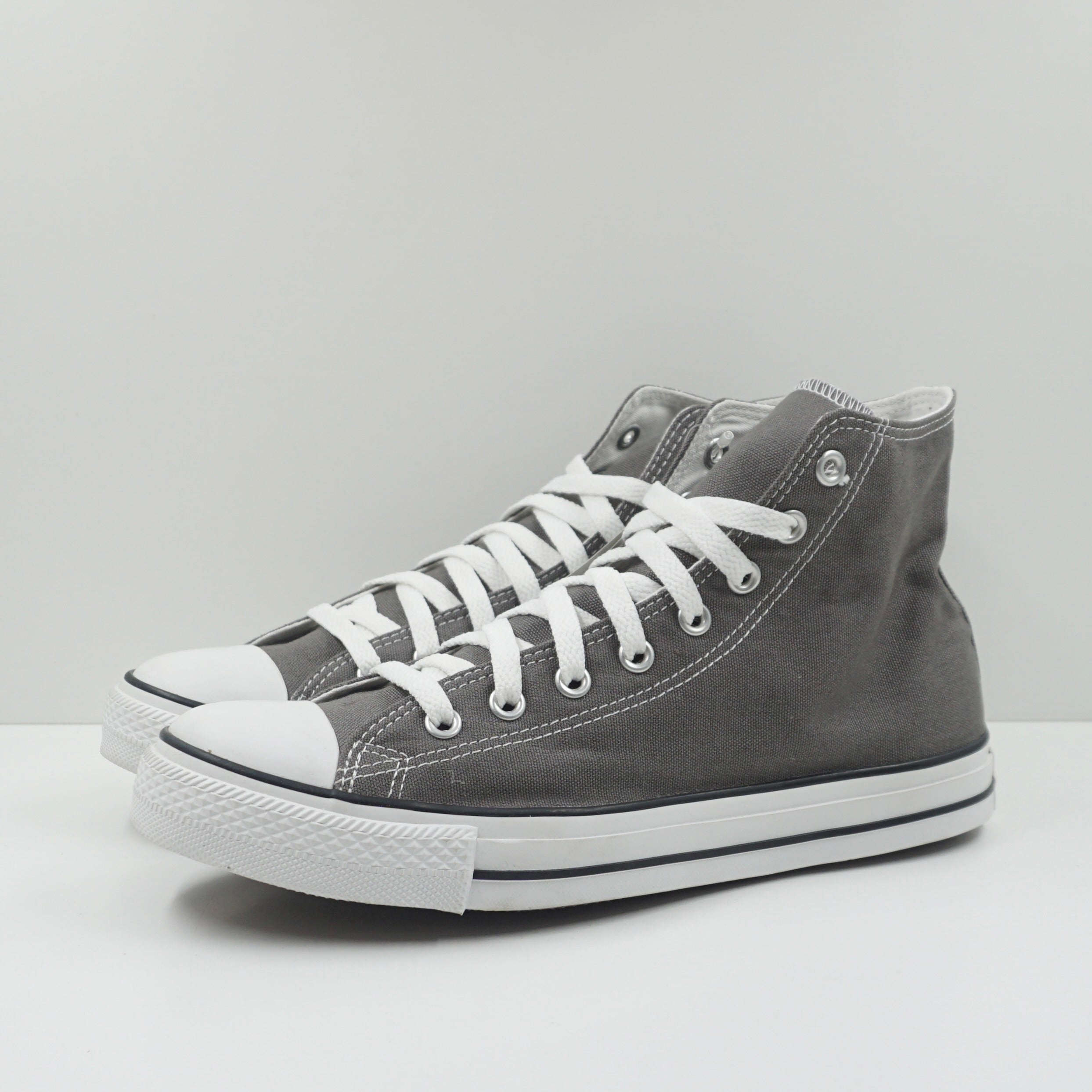 Converse all star hi grey best sale