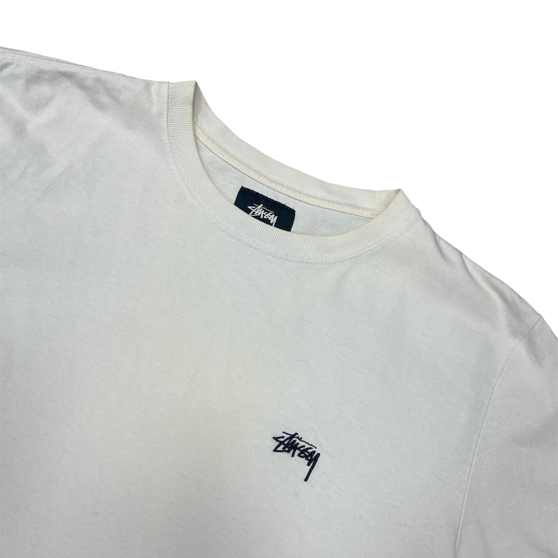 Stussy Small Logo White Tshirt