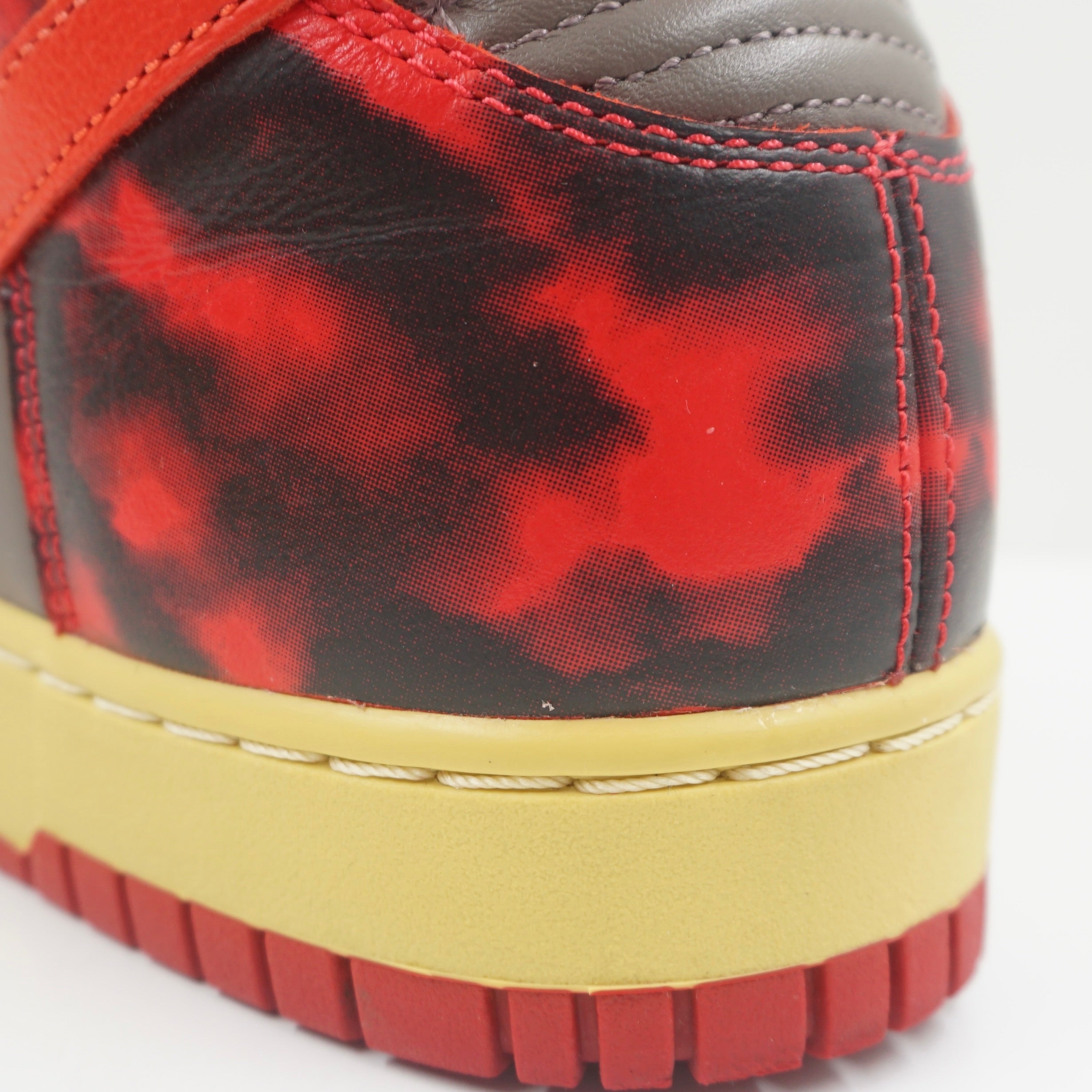 Nike Dunk High 1985 Red Acid Wash