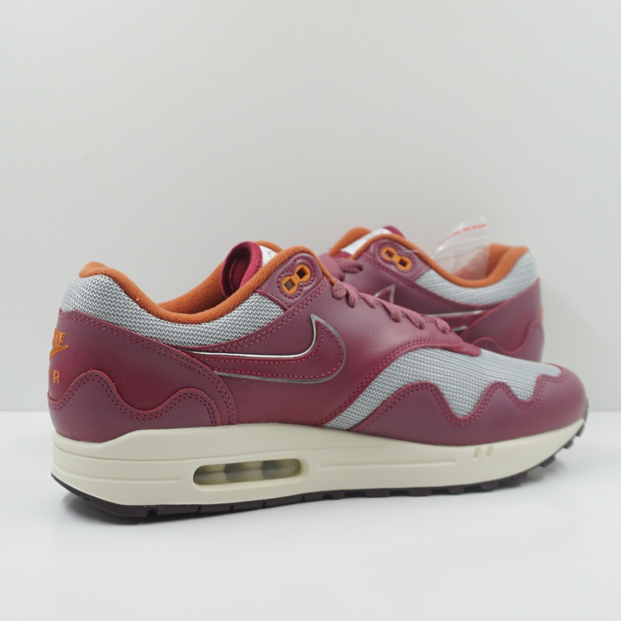 Nike Air Max 1 Patta Waves Rush Maroon (with Bracelet)