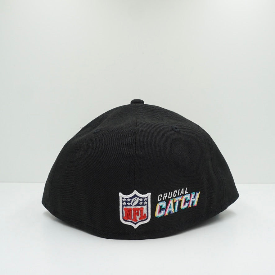 New Era Tampa Bay Buccaneers Black Low Profile Fitted Cap