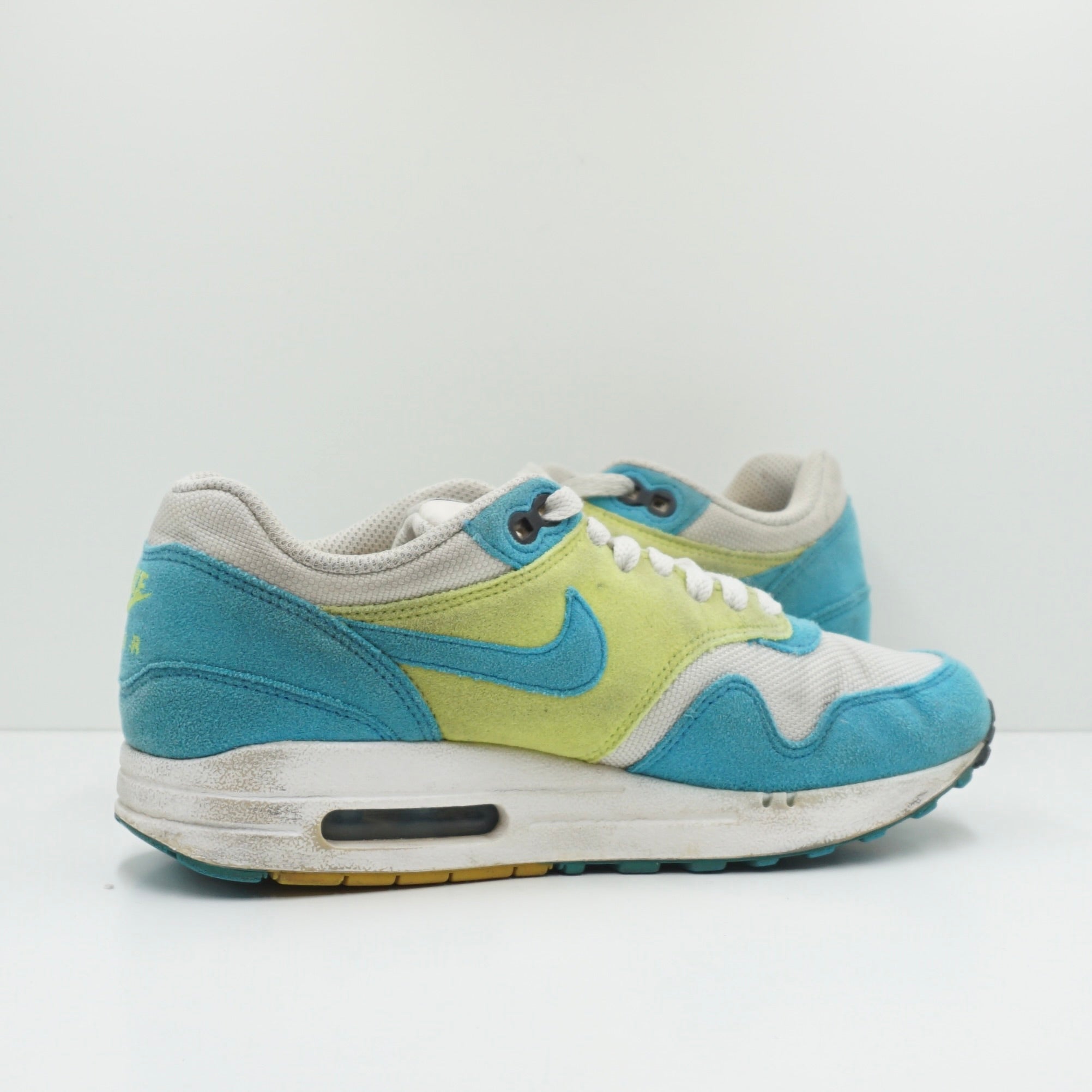 Nike Air Max 1 White Blue Glow Volt