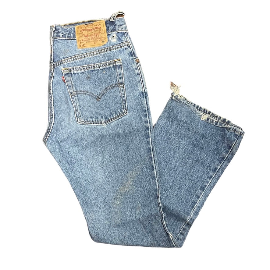 Vintage Levis 517 Blue Boot Cut Jeans