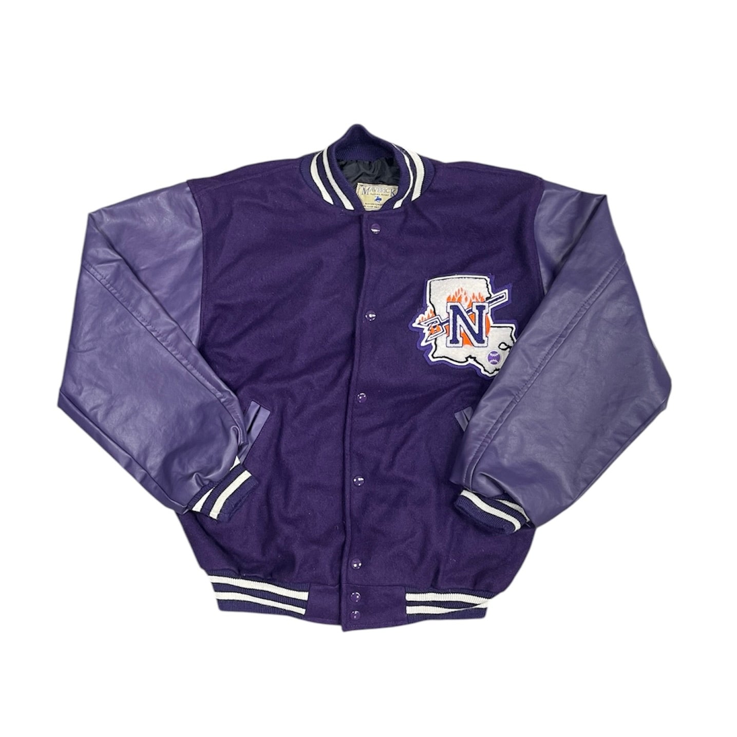 Maverick Purple College Jacket