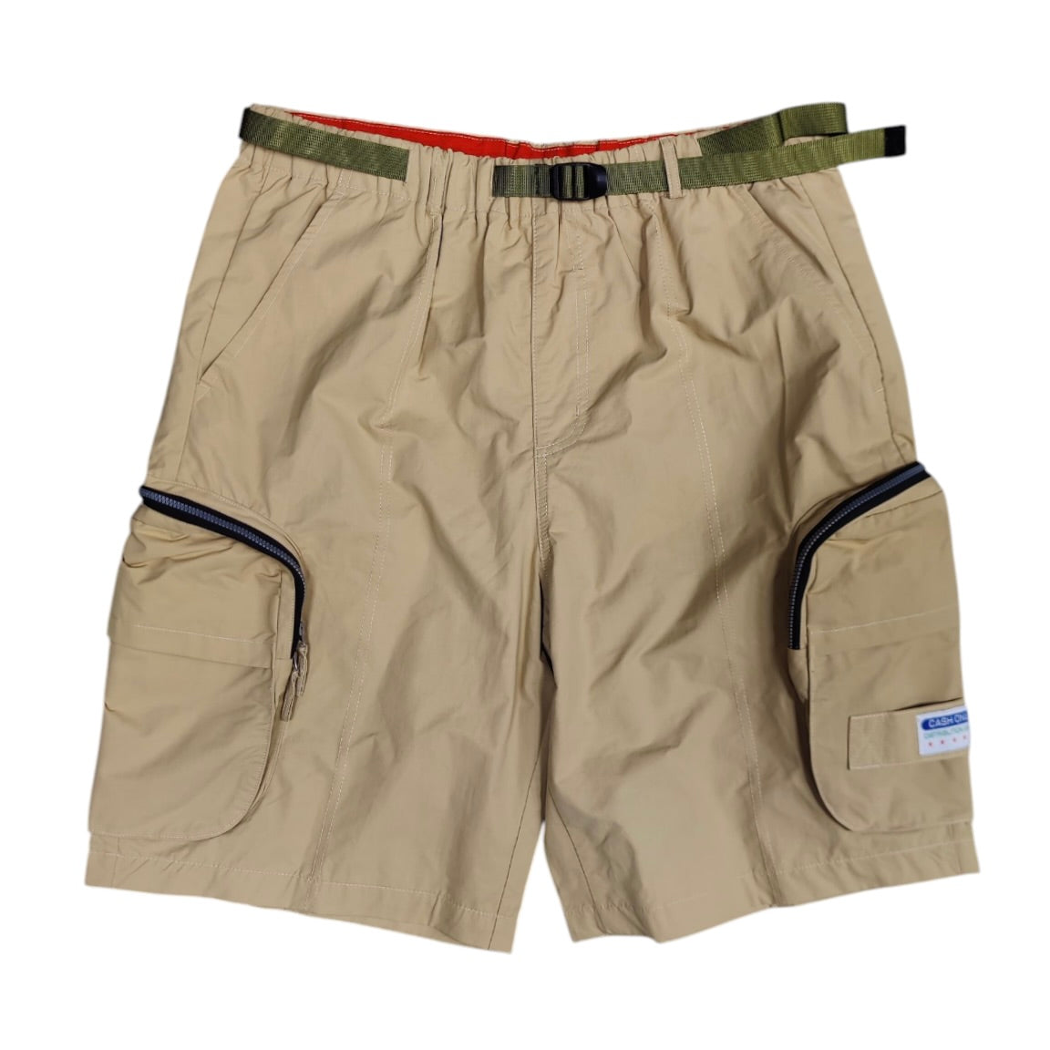 Cash Only Khaki Cargo Shorts